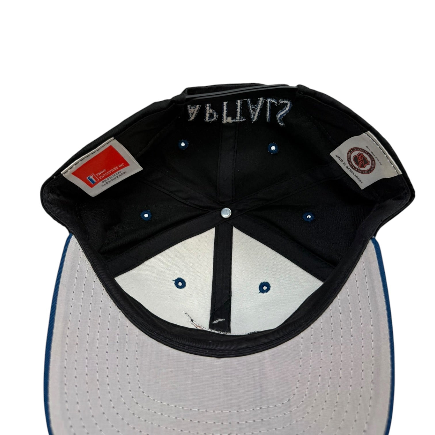 Vintage Washington Capitals Screaming Eagle Logo Hat Black
