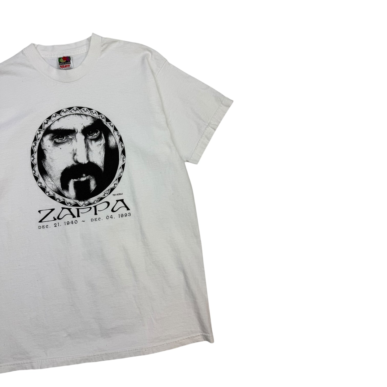 Vintage Zappa Tribute T-Shirt White