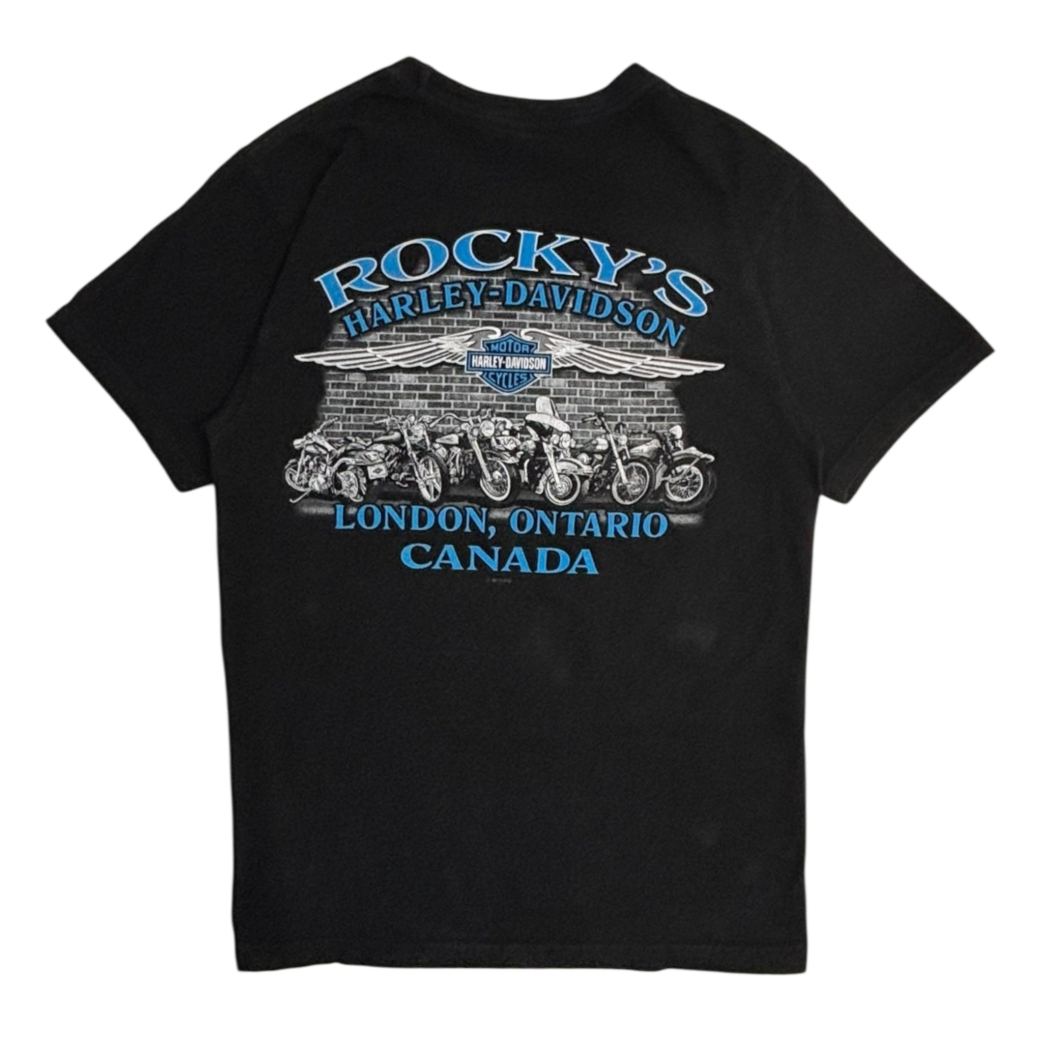 Harley Davidson London Ontario Skull T-Shirt