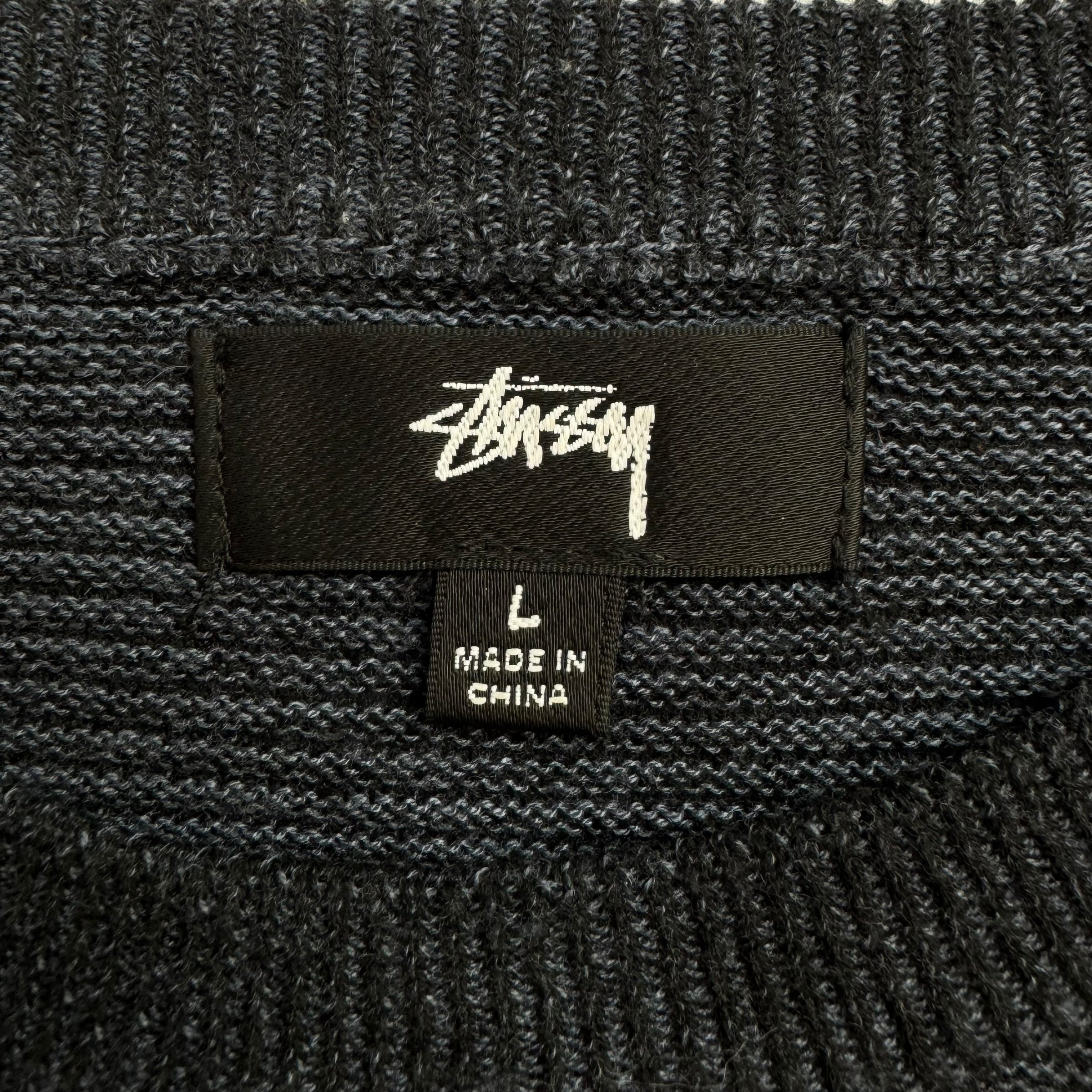 Stussy Knit Sweater Navy