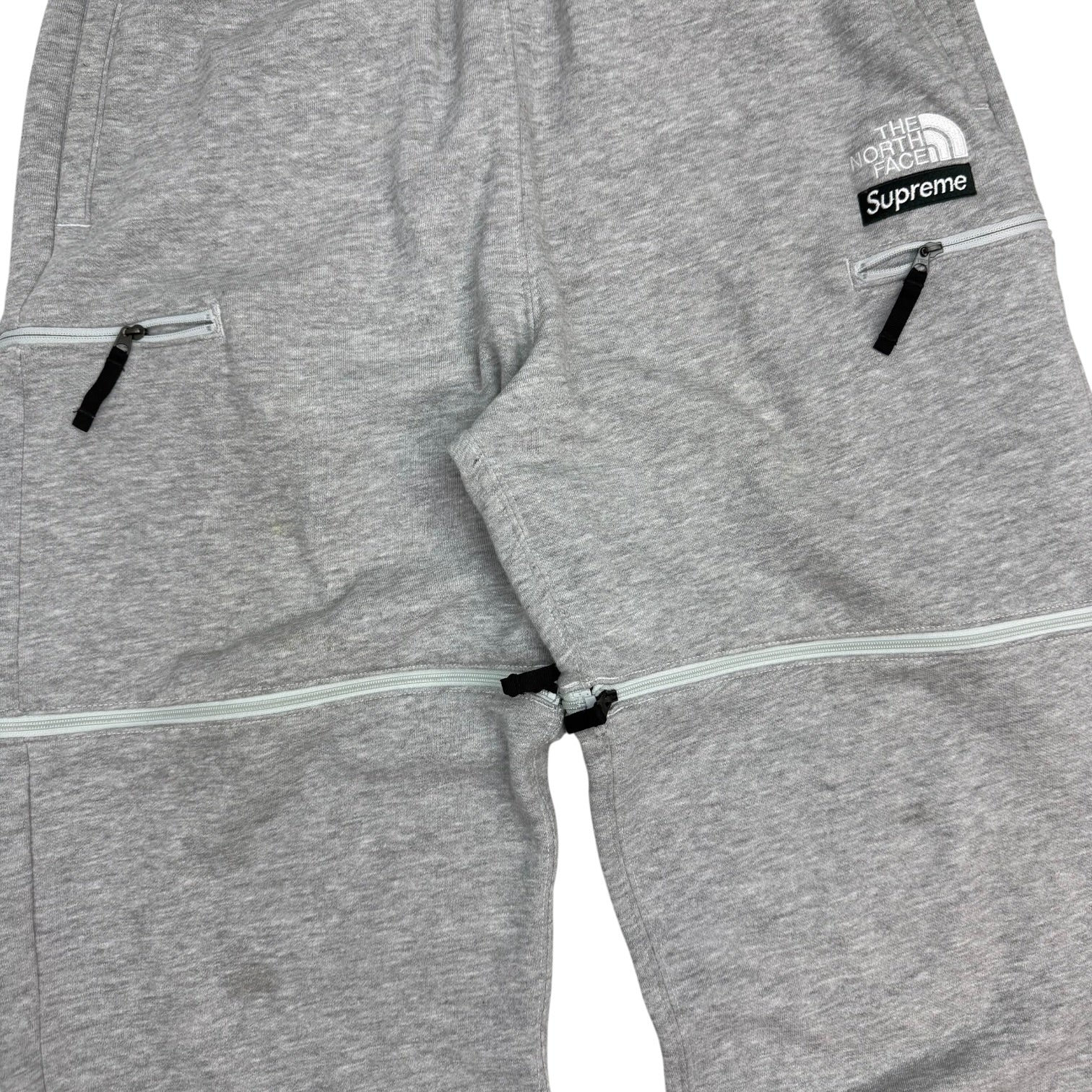 Supreme x The North Face Convertible Sweatpants Grey