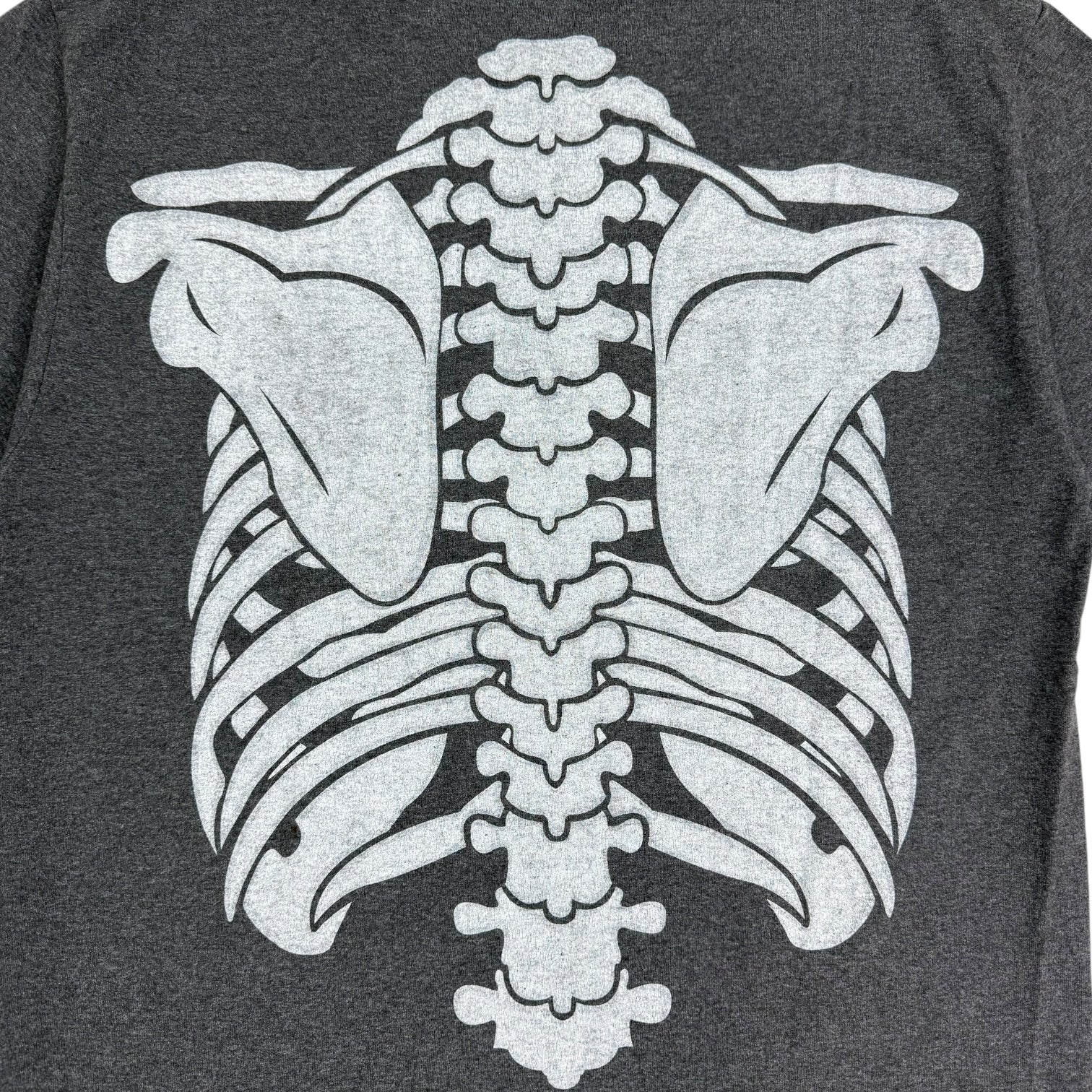 2008 Misfits Skeleton Tee Grey