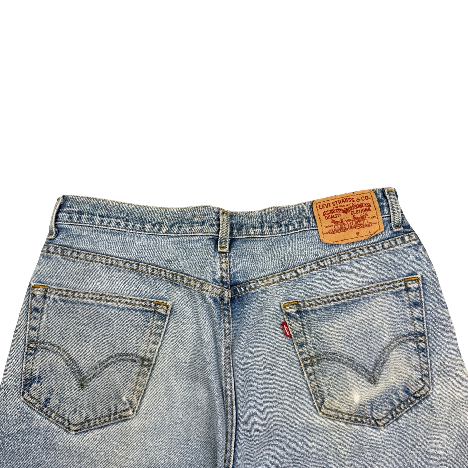 Vintage Levi’s 550 Light Wash Denim Jeans Blue