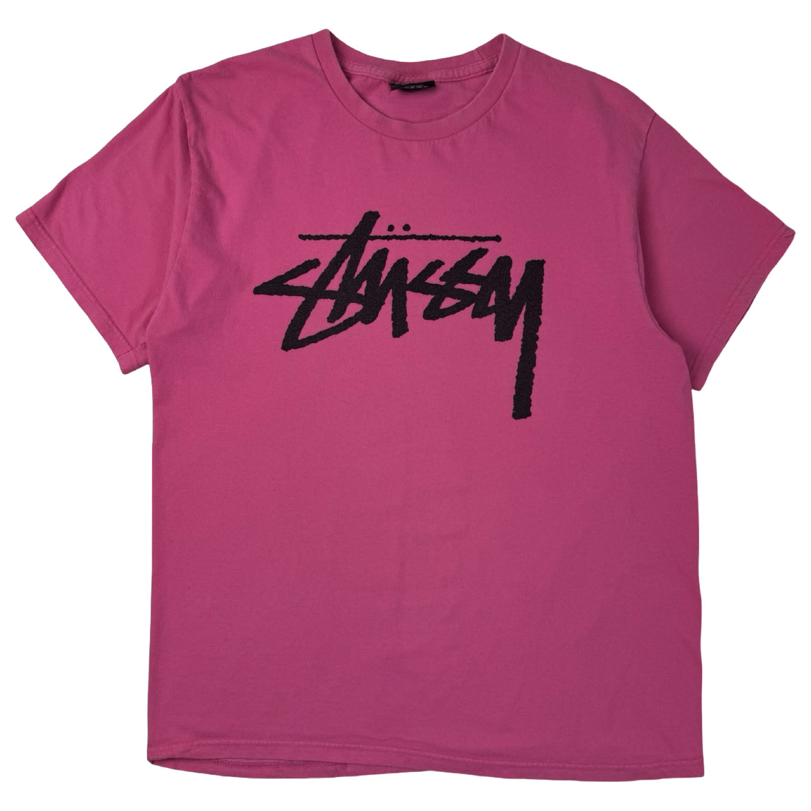 Stussy Basic T-Shirt Hot Pink
