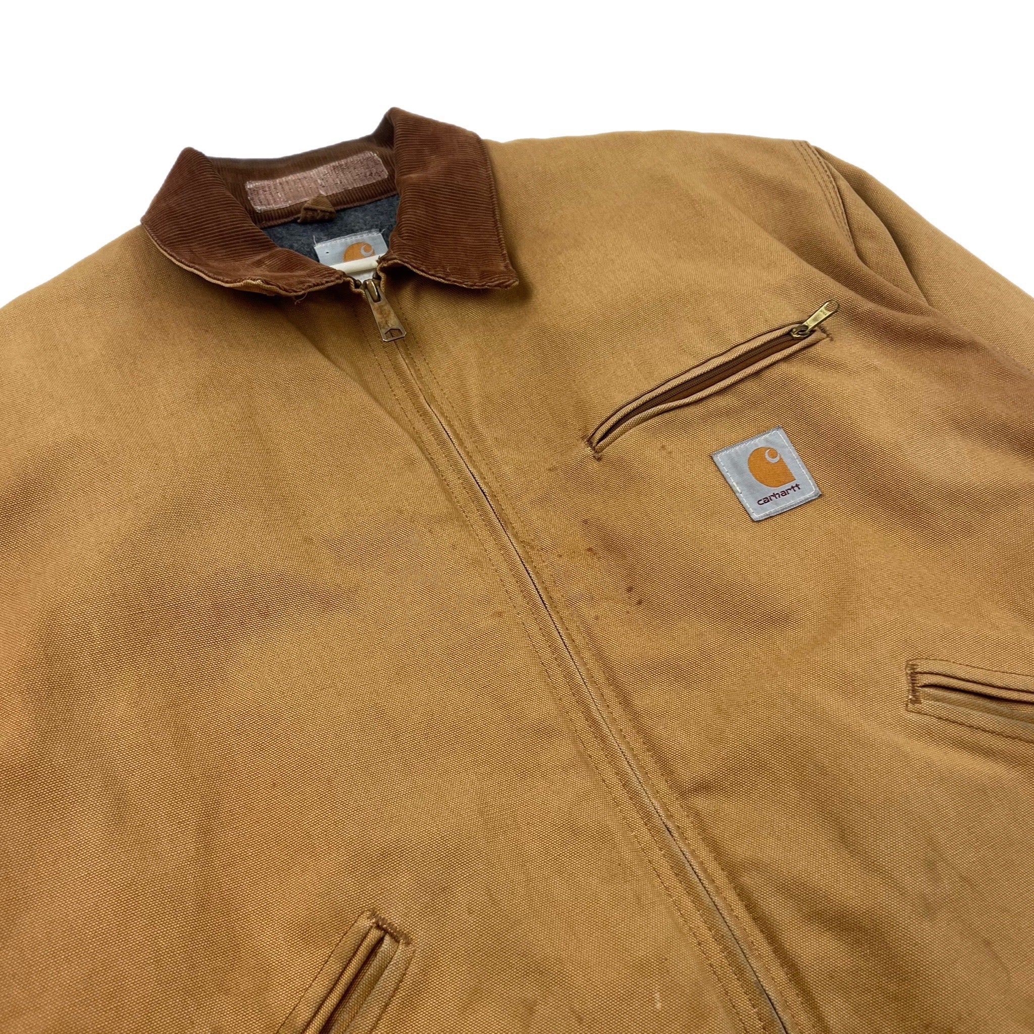 Vintage Carhartt Detroit Work Jacket Tan