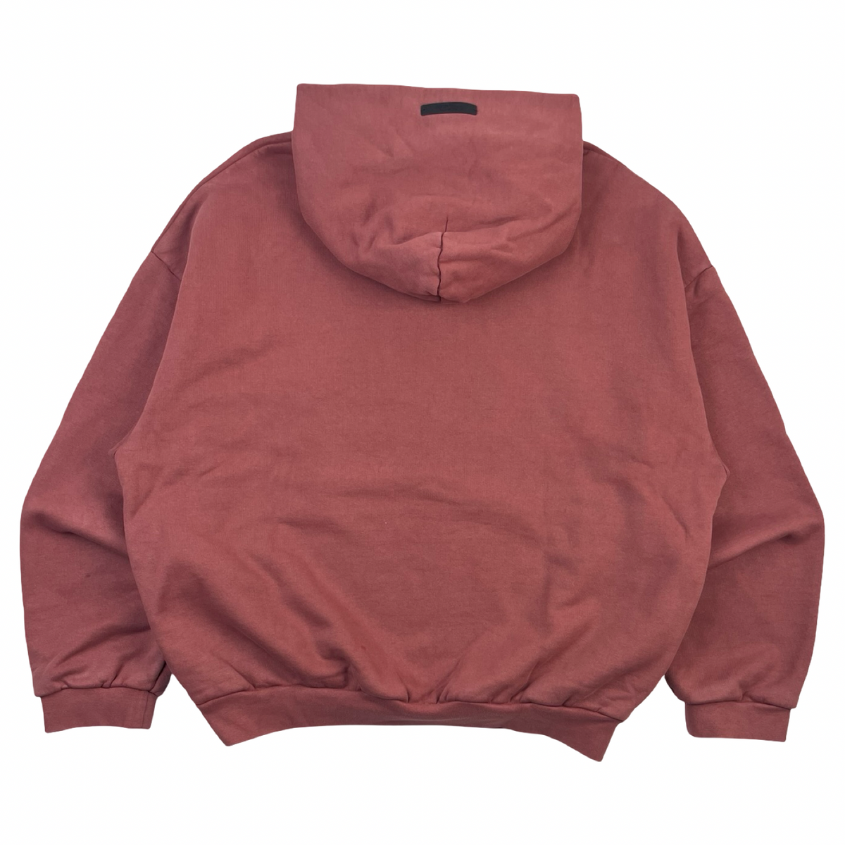 Fear Of God Essentials Fraternity Hoodie Crimson