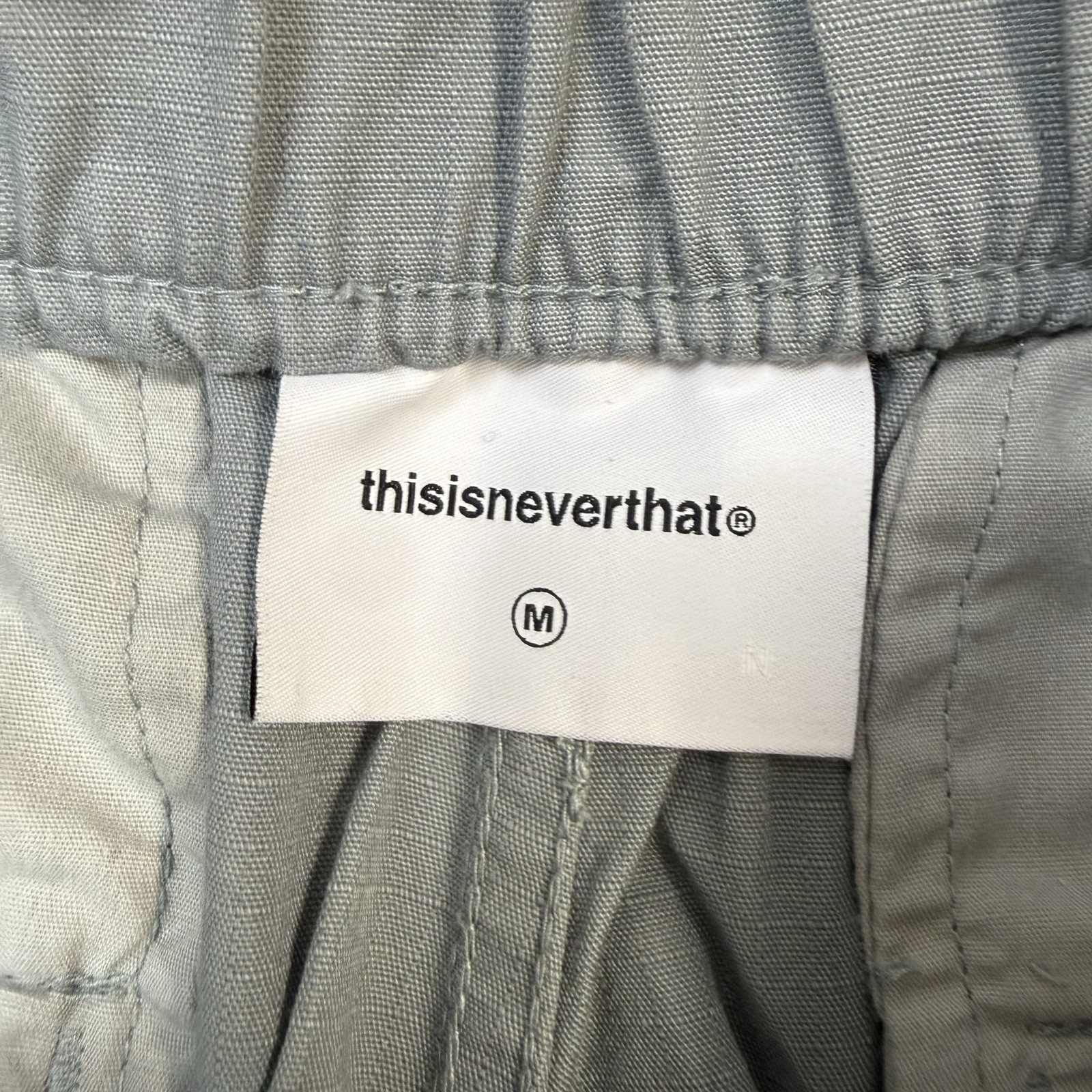 Thisisneverthat BDU Pants Teal Grey