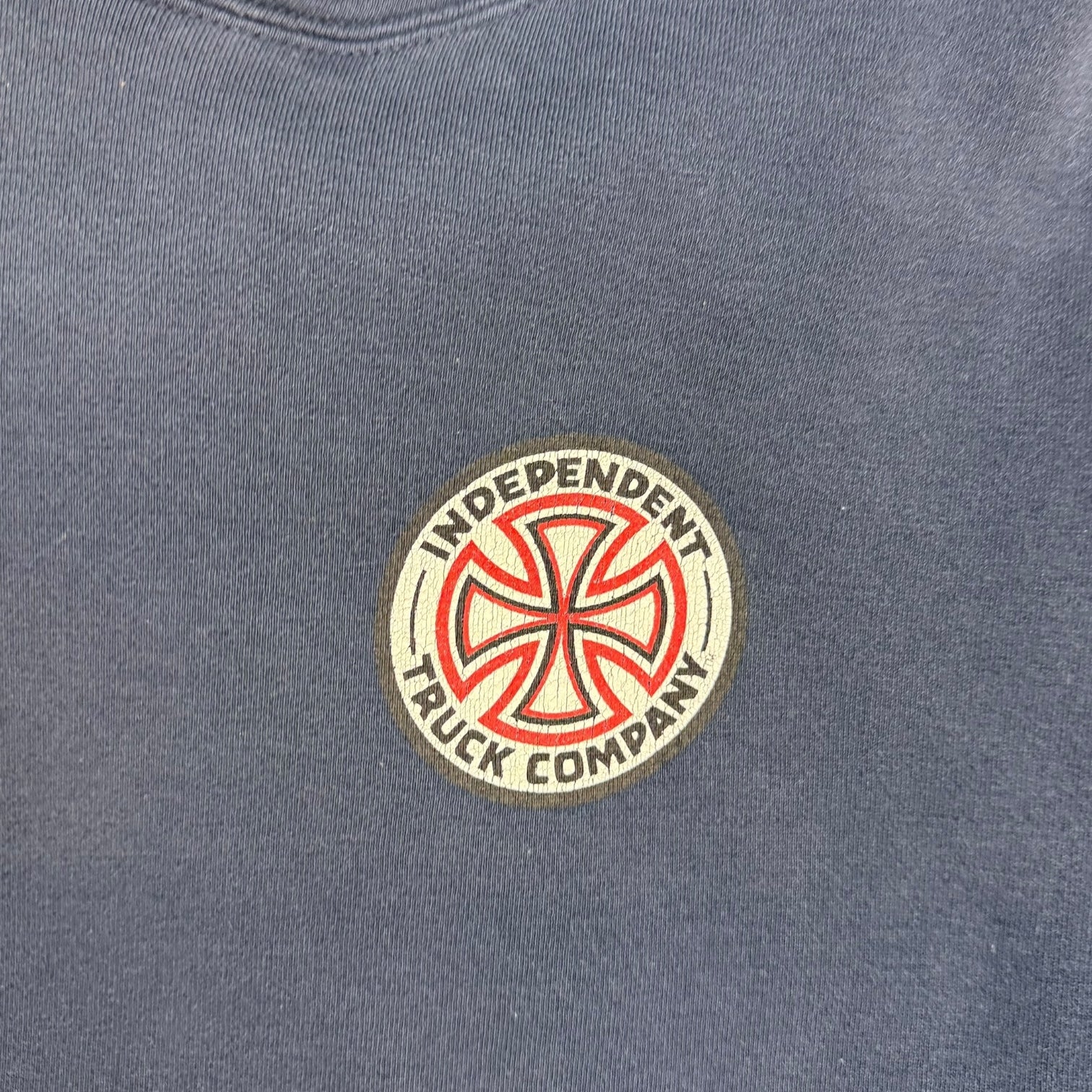 Vintage Independent Truck Company Hoodie Navy Blue
