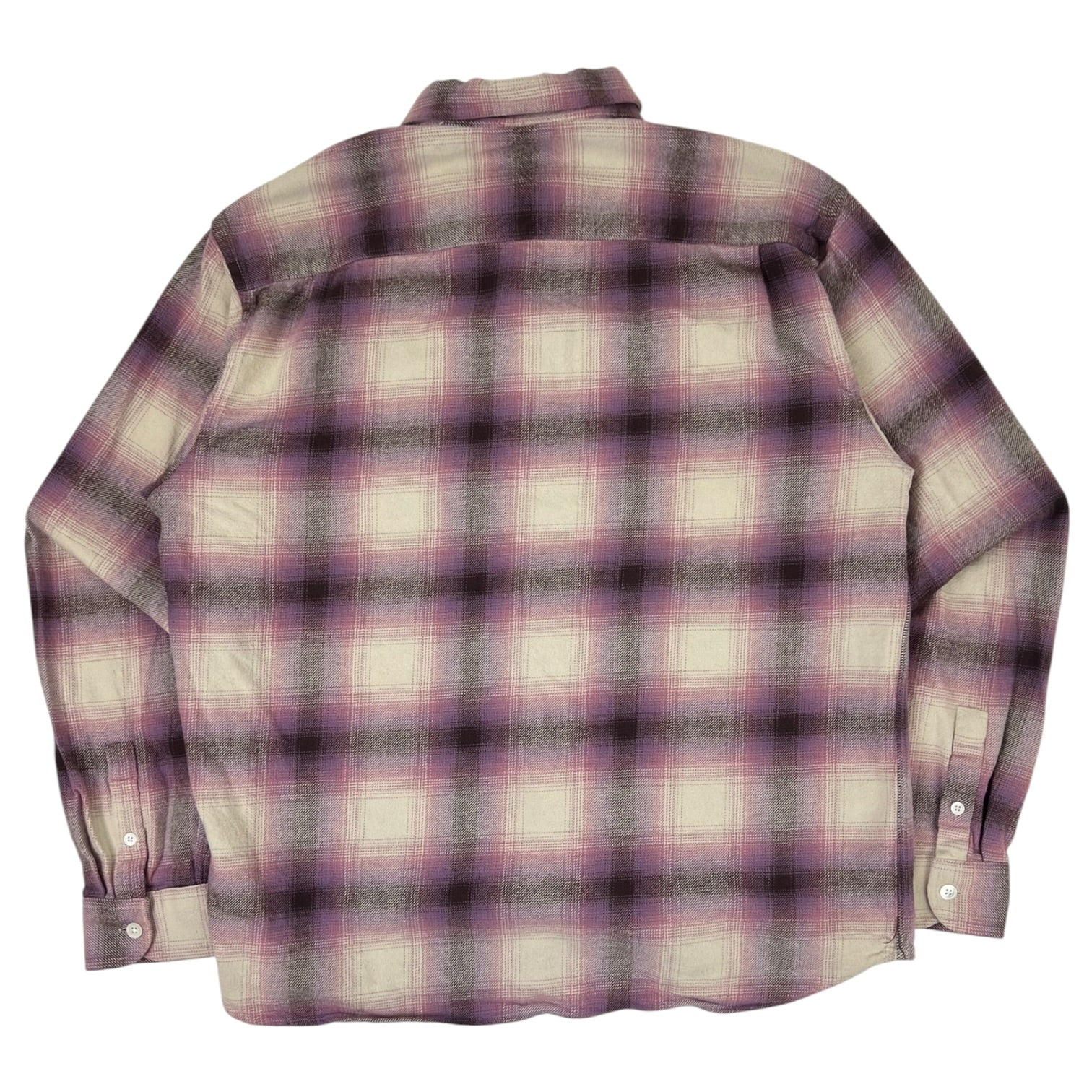 Stussy Bay Plaid Shirt “Berry”