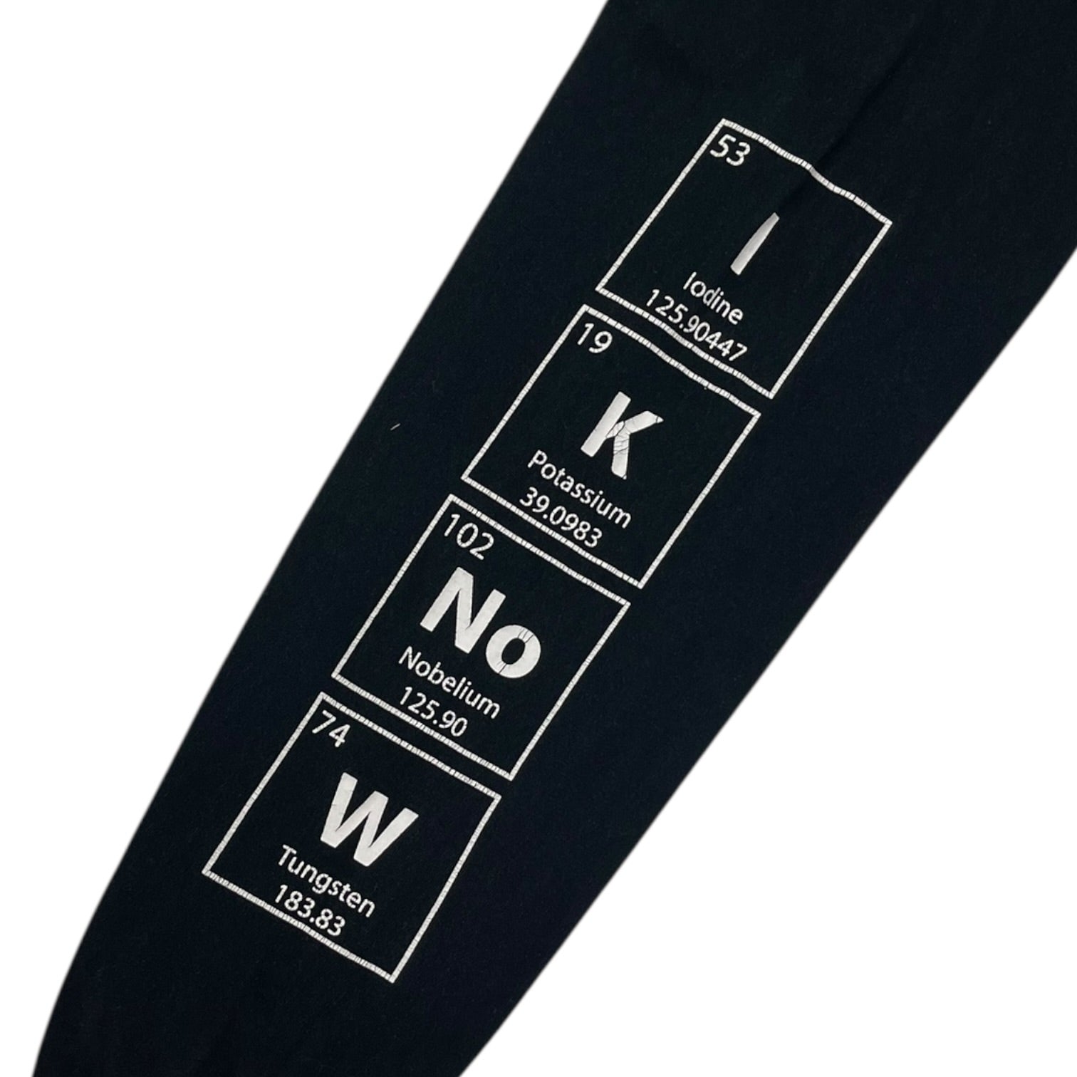 Dime MTL ‘I Know’ Periodic Elements L/S T-Shirt Black