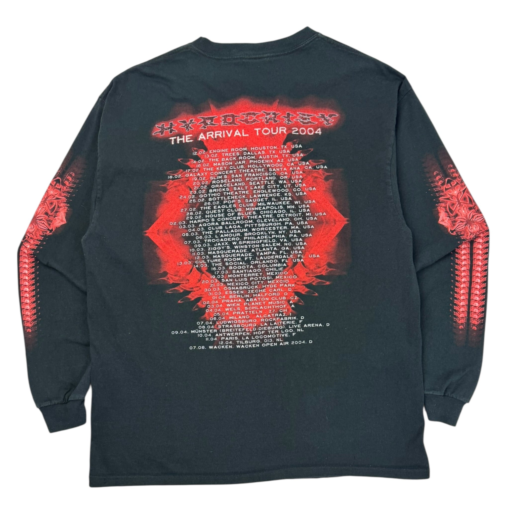 2004 Hypocrisy "The Arrival" Tour T-Shirt