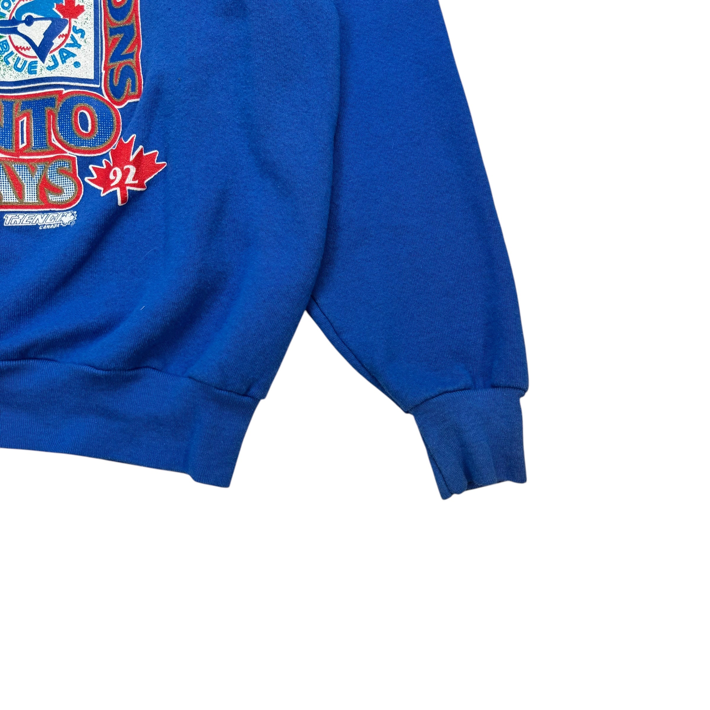 1992 Toronto Blue Jays World Series Crewneck Blue