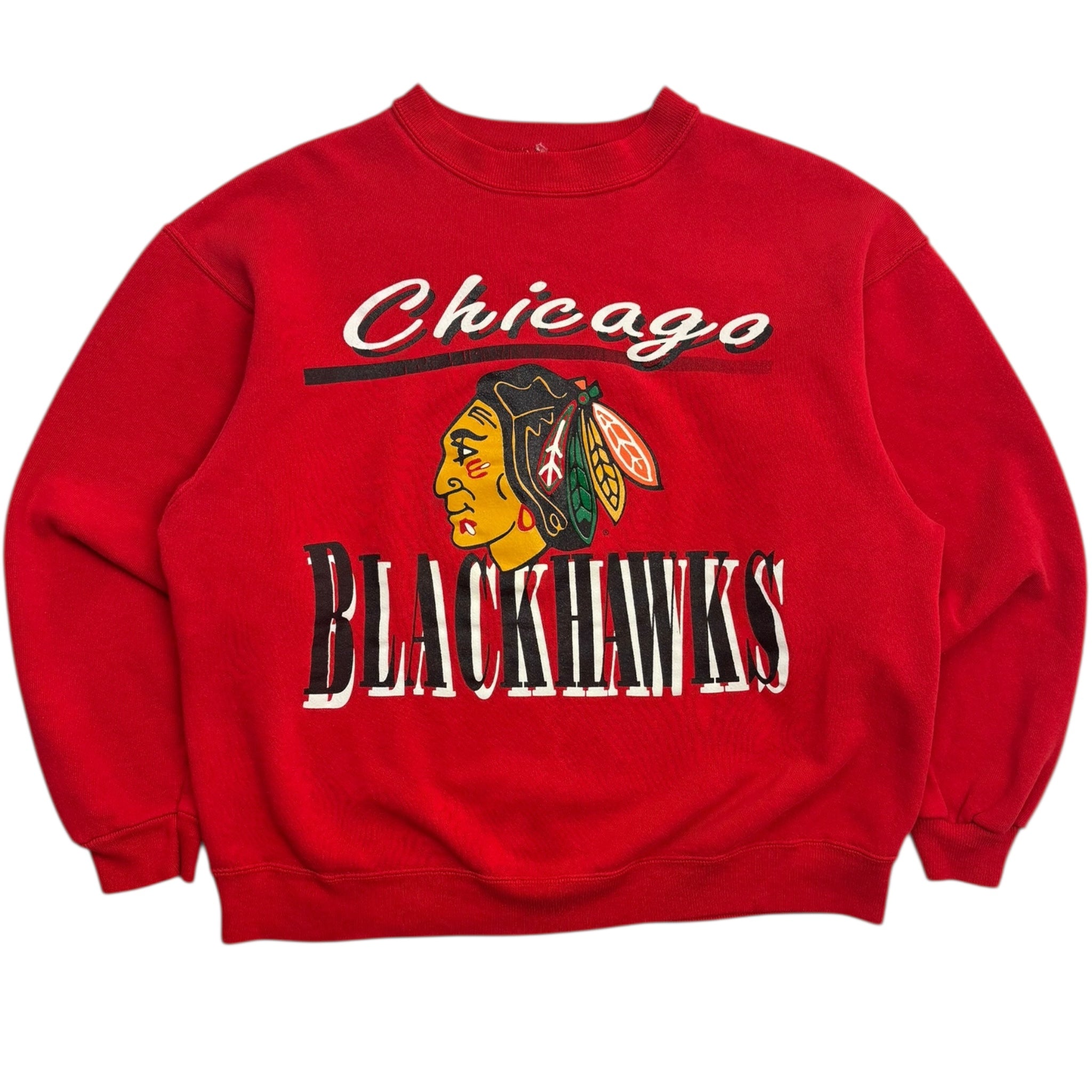 Vintage Chicago Blackhawks Classic Design Crewneck