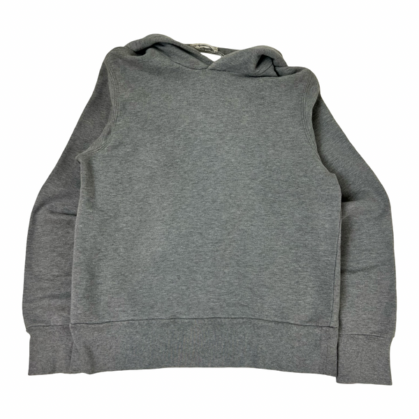 (W)The Row Melange Pullover Cotton Hoodie Grey