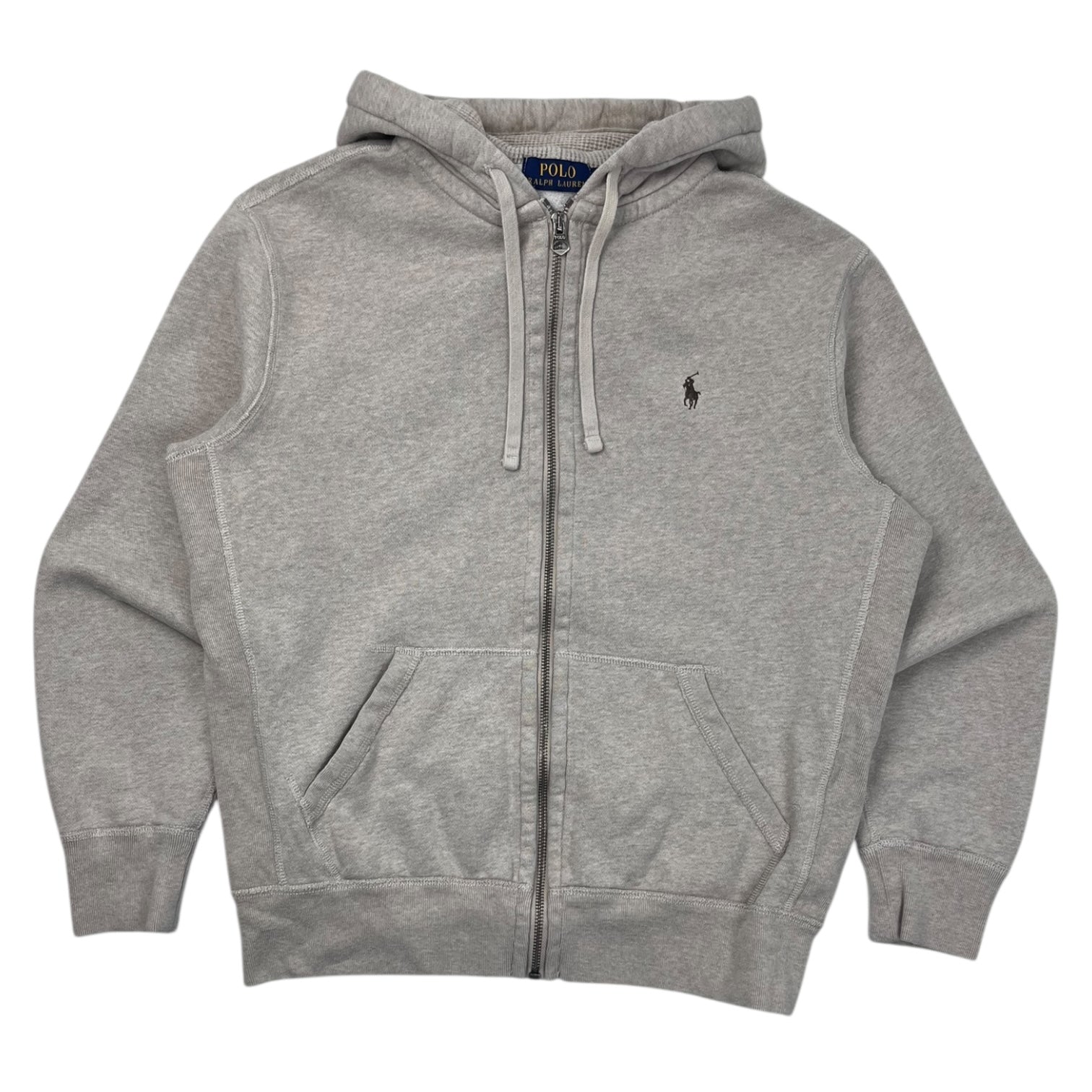 Polo Ralph Lauren Waffle Lined Hood Hoodie Oatmeal