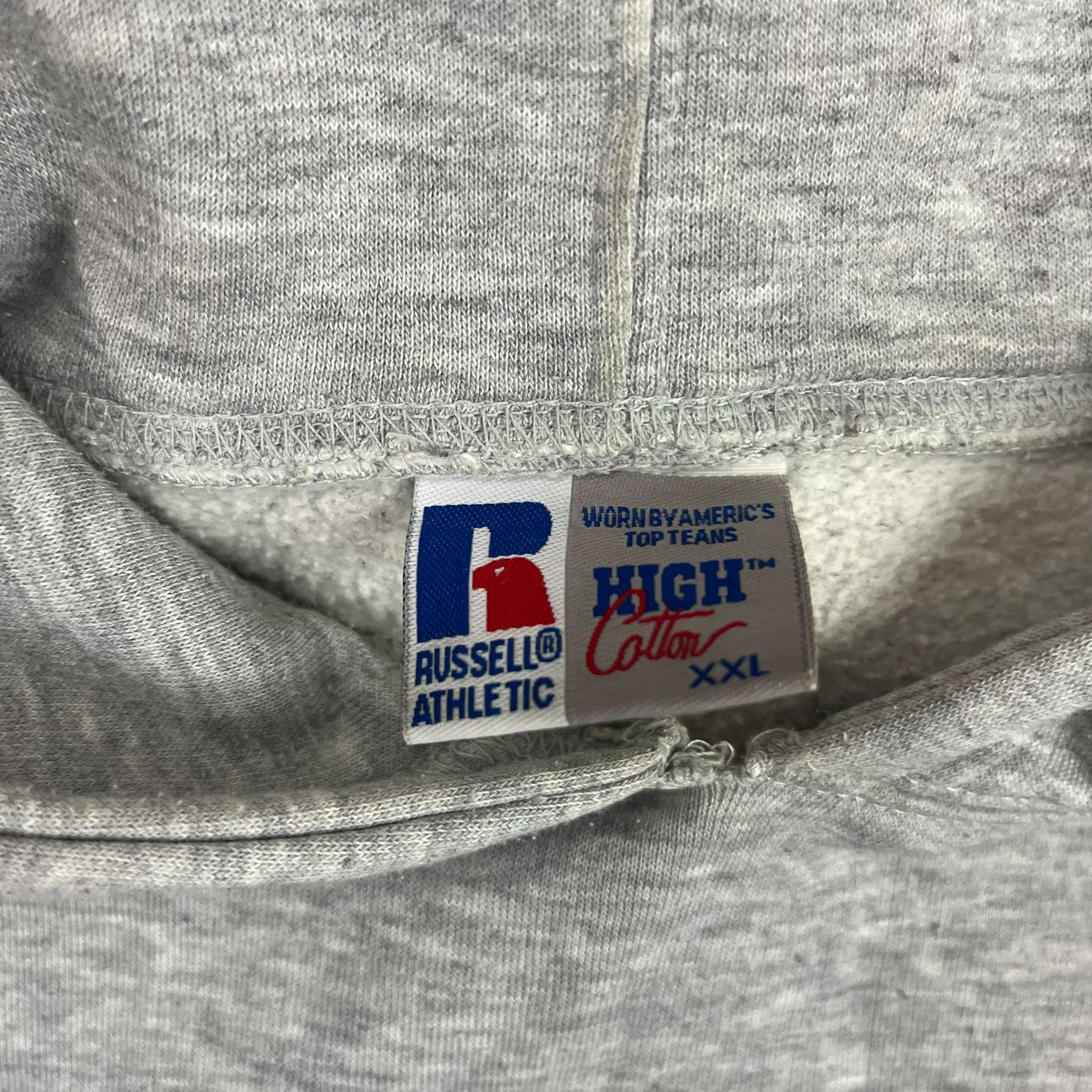 Vintage Russell Atheletics Hoodie Grey