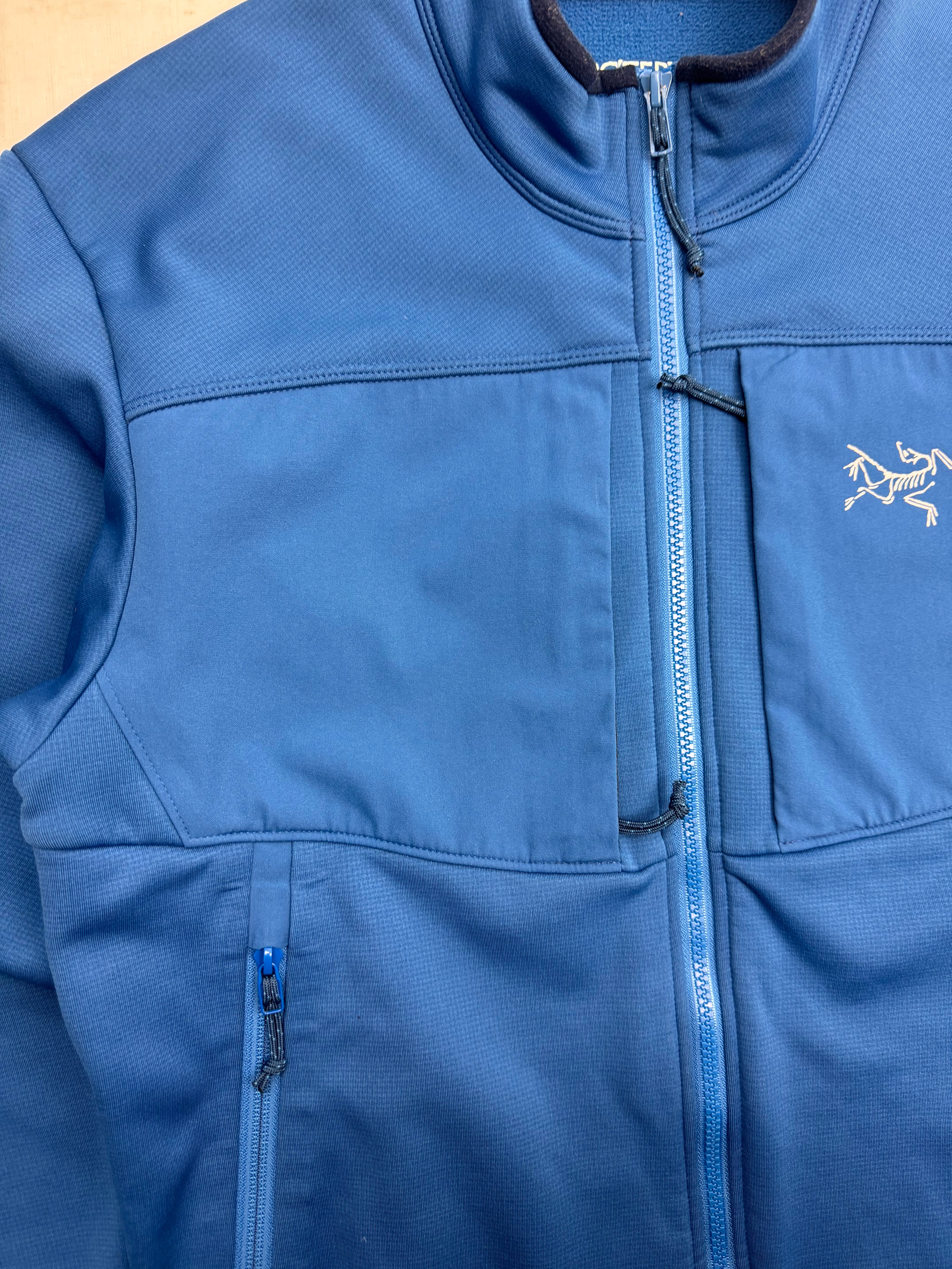 Arc’teryx Tau Zip Up Jacket Blue