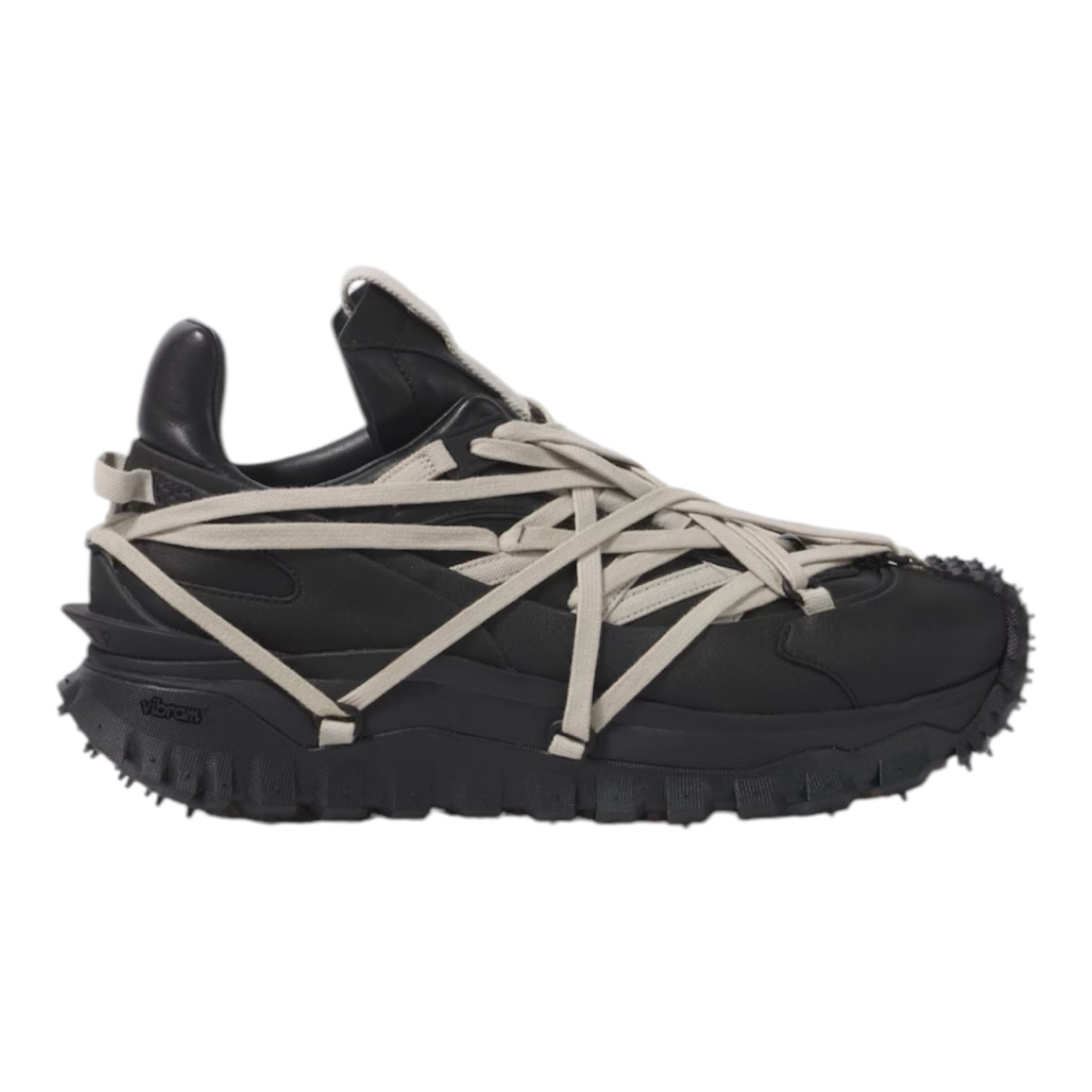 Rick Owens x Moncler Trail Grip Mega Lace Black (Used)