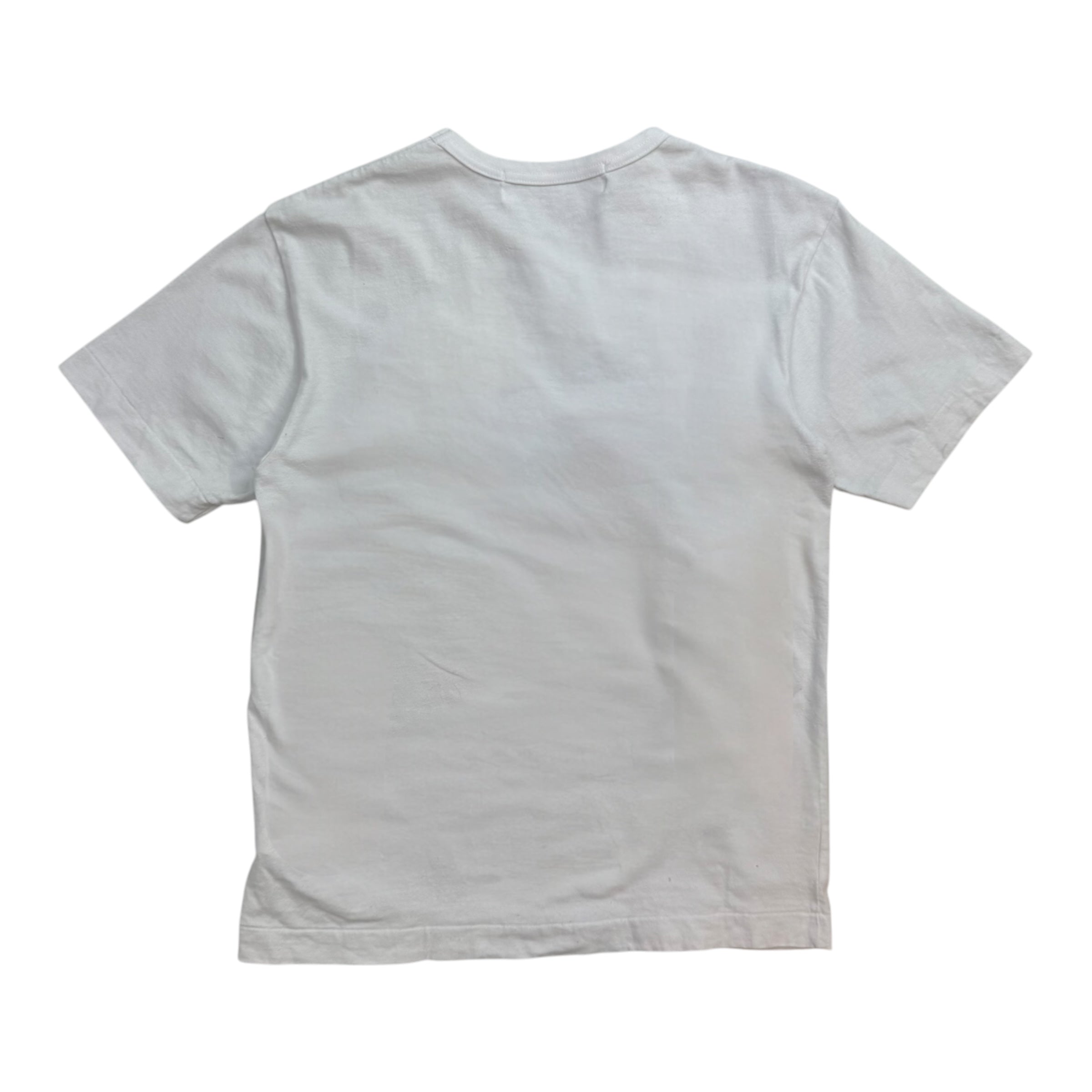 Comme Des Garcons Play Tee White