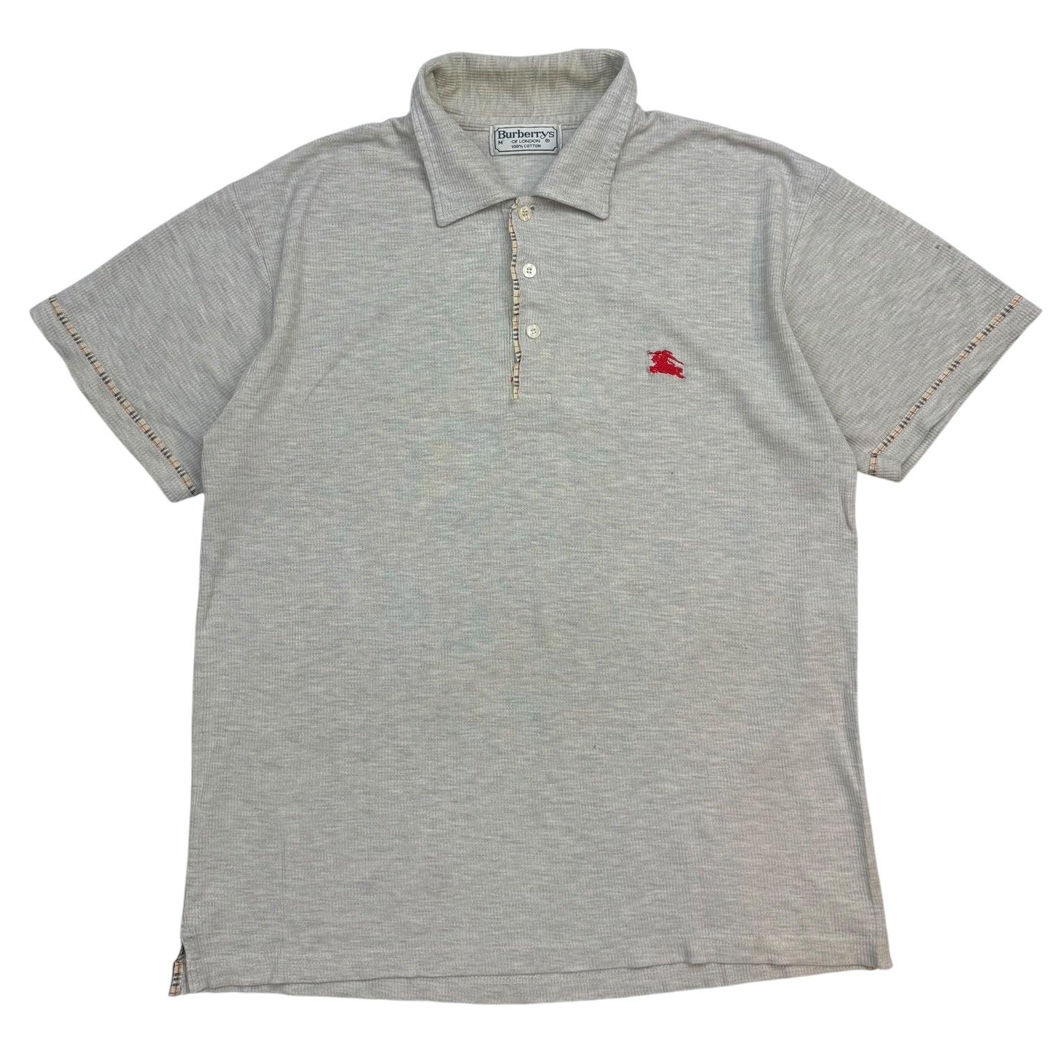 Vintage Burberry’s Of London Polo Shirt Grey