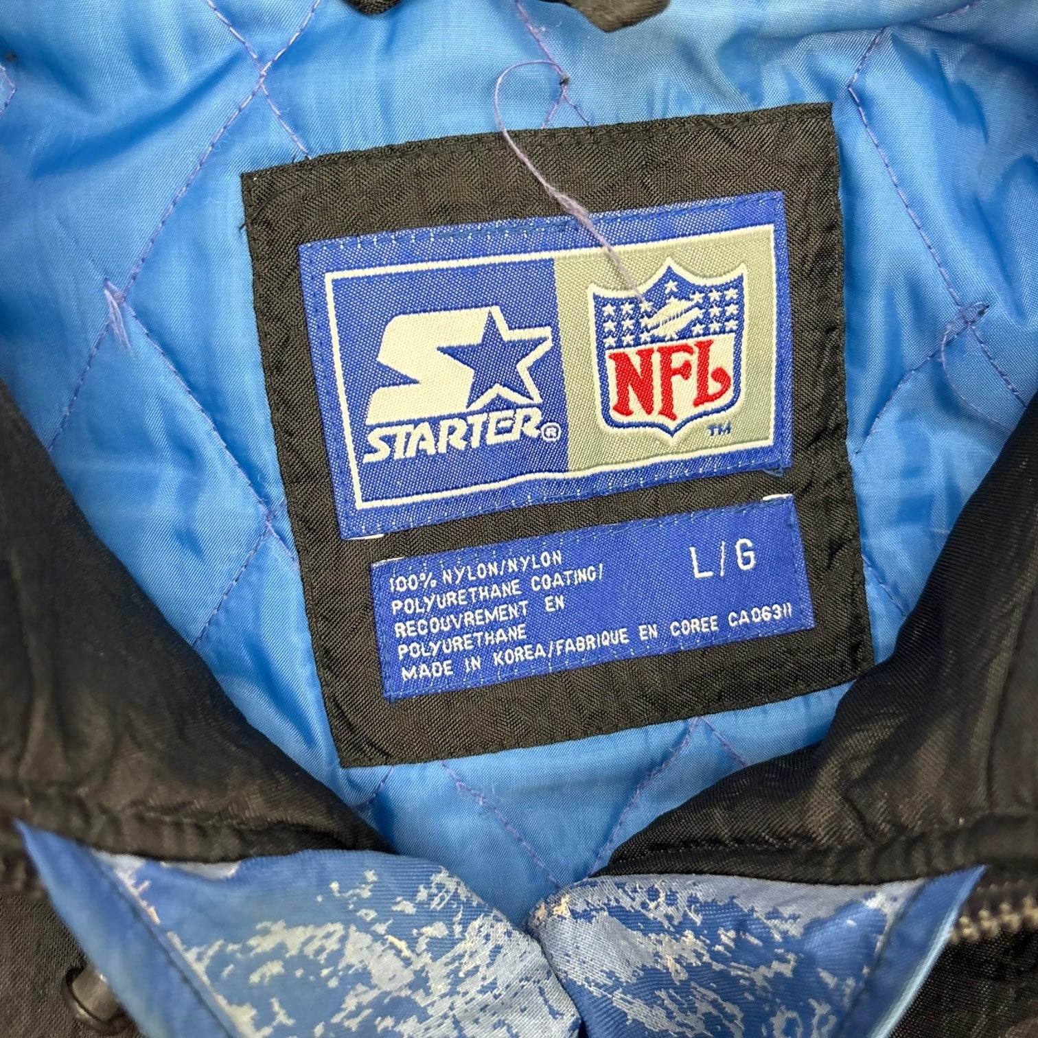 Vintage Seattle Seahawks NFL Quarter Zip Starter Jacket