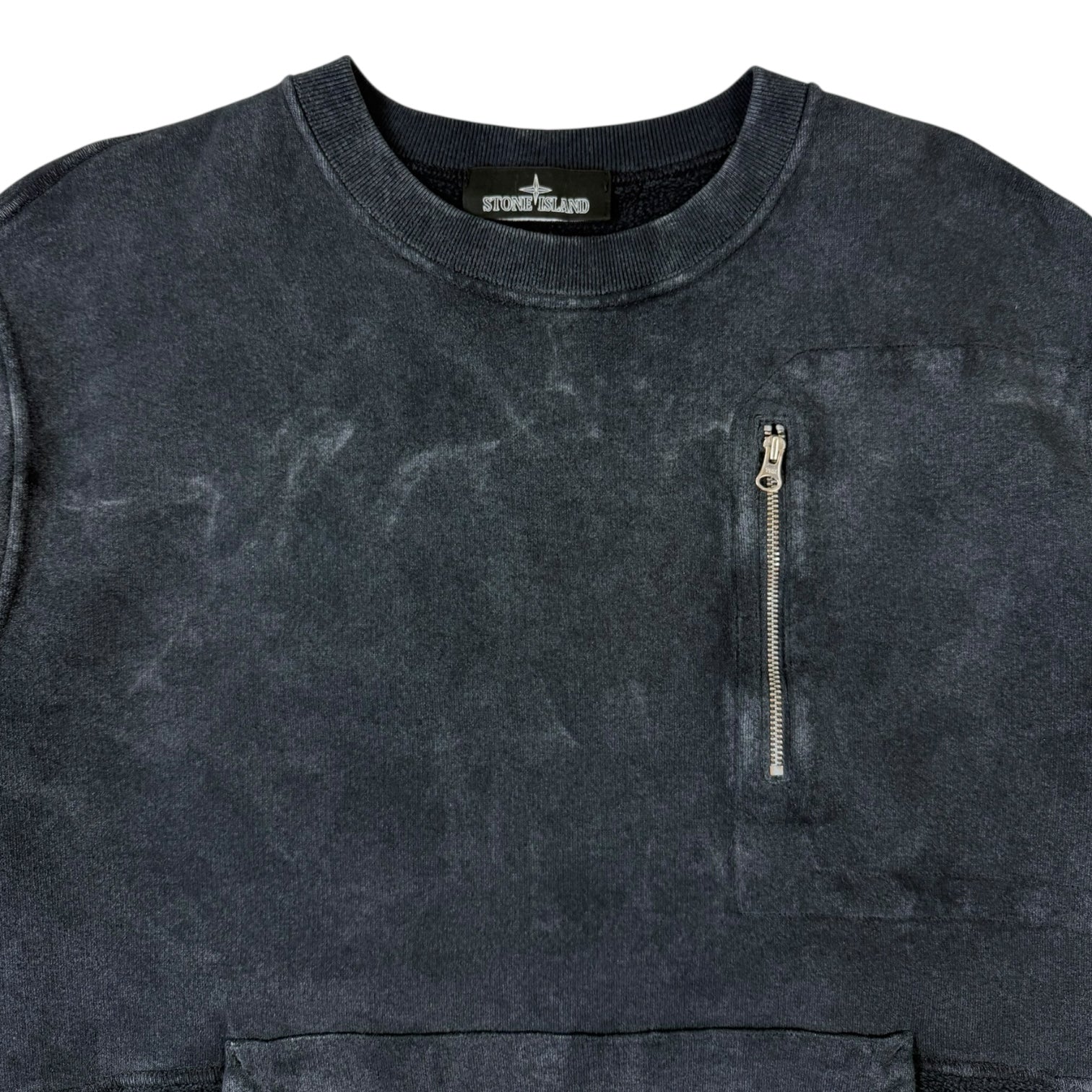 Stone Island 2016 Shadow Project Crewneck Washed Black