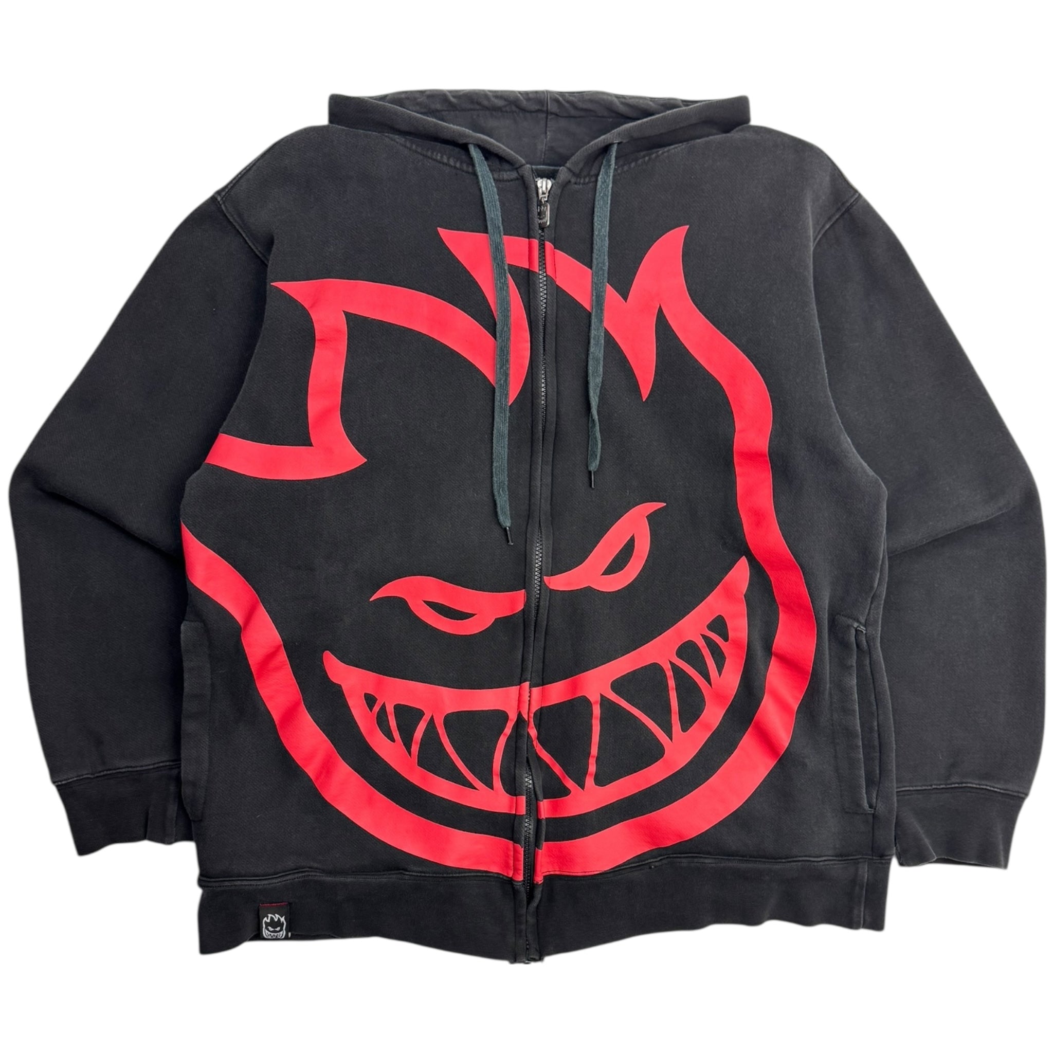 Vintage Spitfire Wheels Zip Up Skate Hoodie