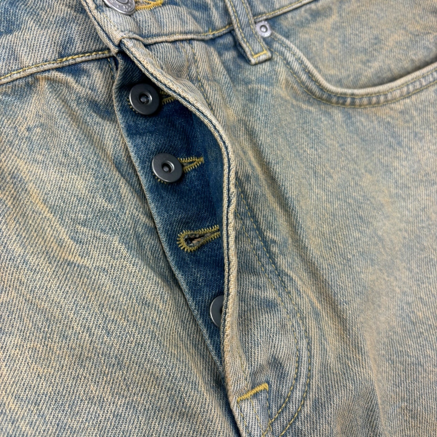 Stussy Big Ol’ Short Denim Sand Wash