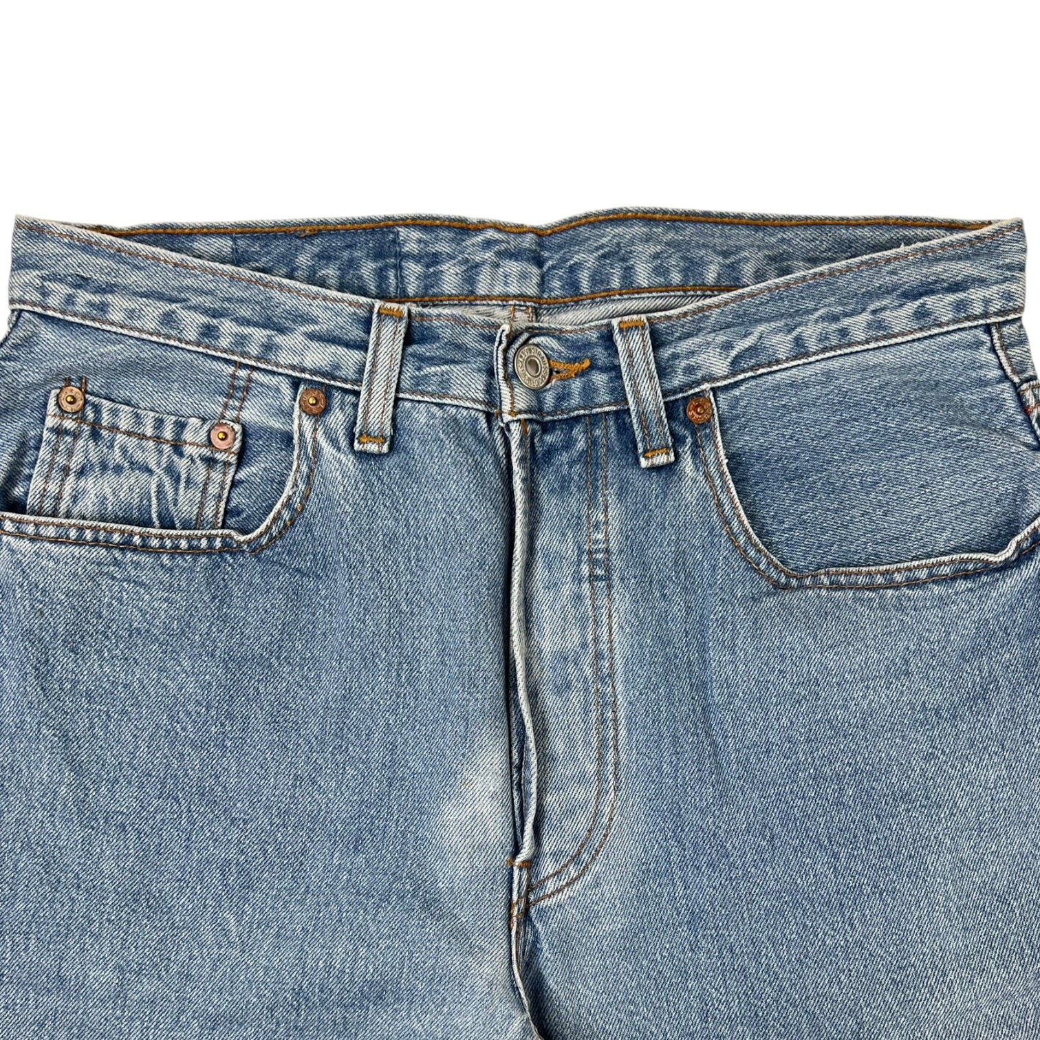 Vintage 90’s Levi’s Straight Leg Blue Denim Jeans