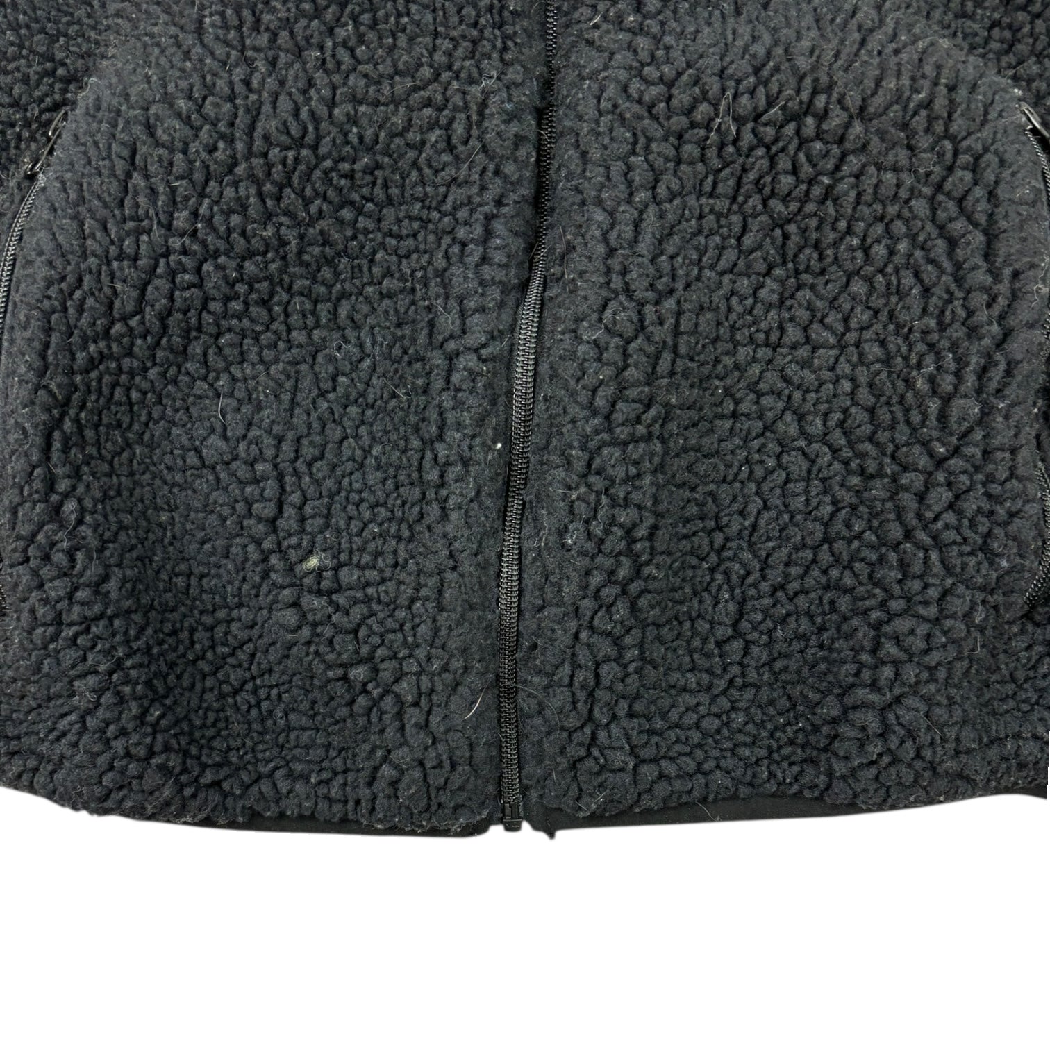 Stussy Sherpa Vest Black