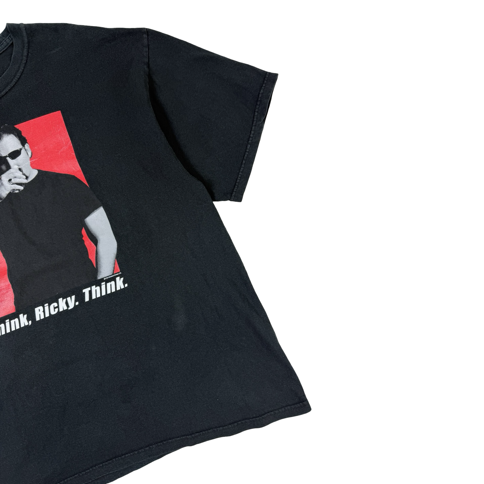 Vintage Trailer Park Boys Think Ricky Think T-Shirt Black
