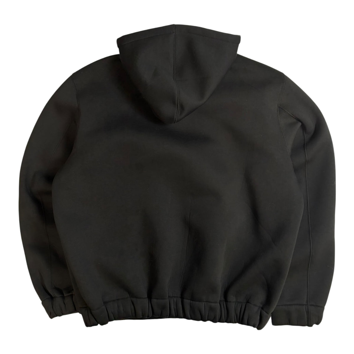 Stussy x Our Legacy Work Shop Scuba Zip-Up Hoodie Black