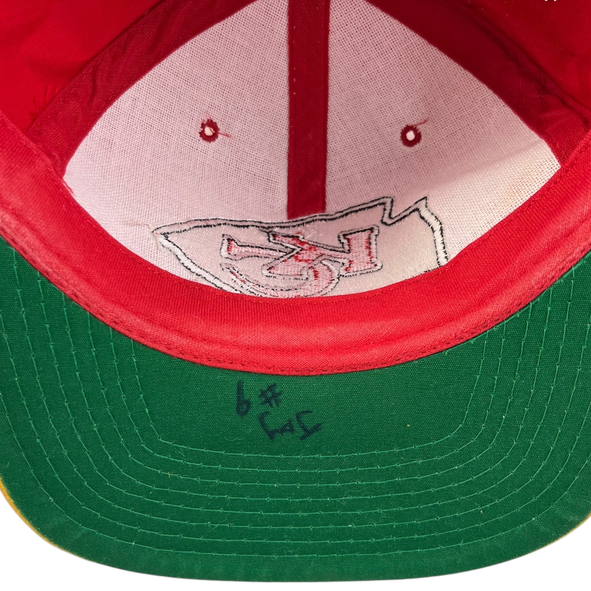 Vintage Kansas City Chiefs Pinstripe Starter Hat