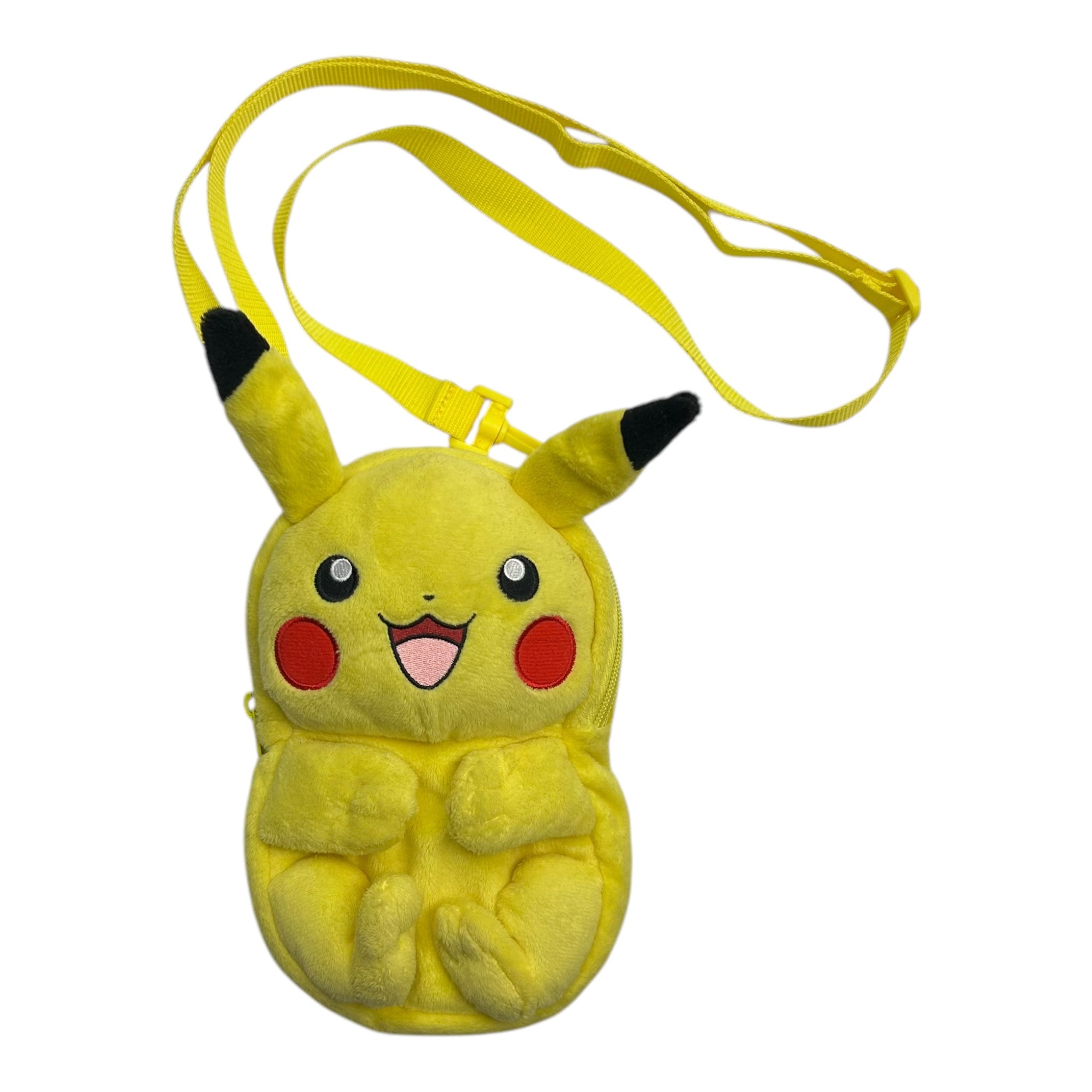 Vintage Y2K Pikachu Nintendo 3DS Plush Side Bag