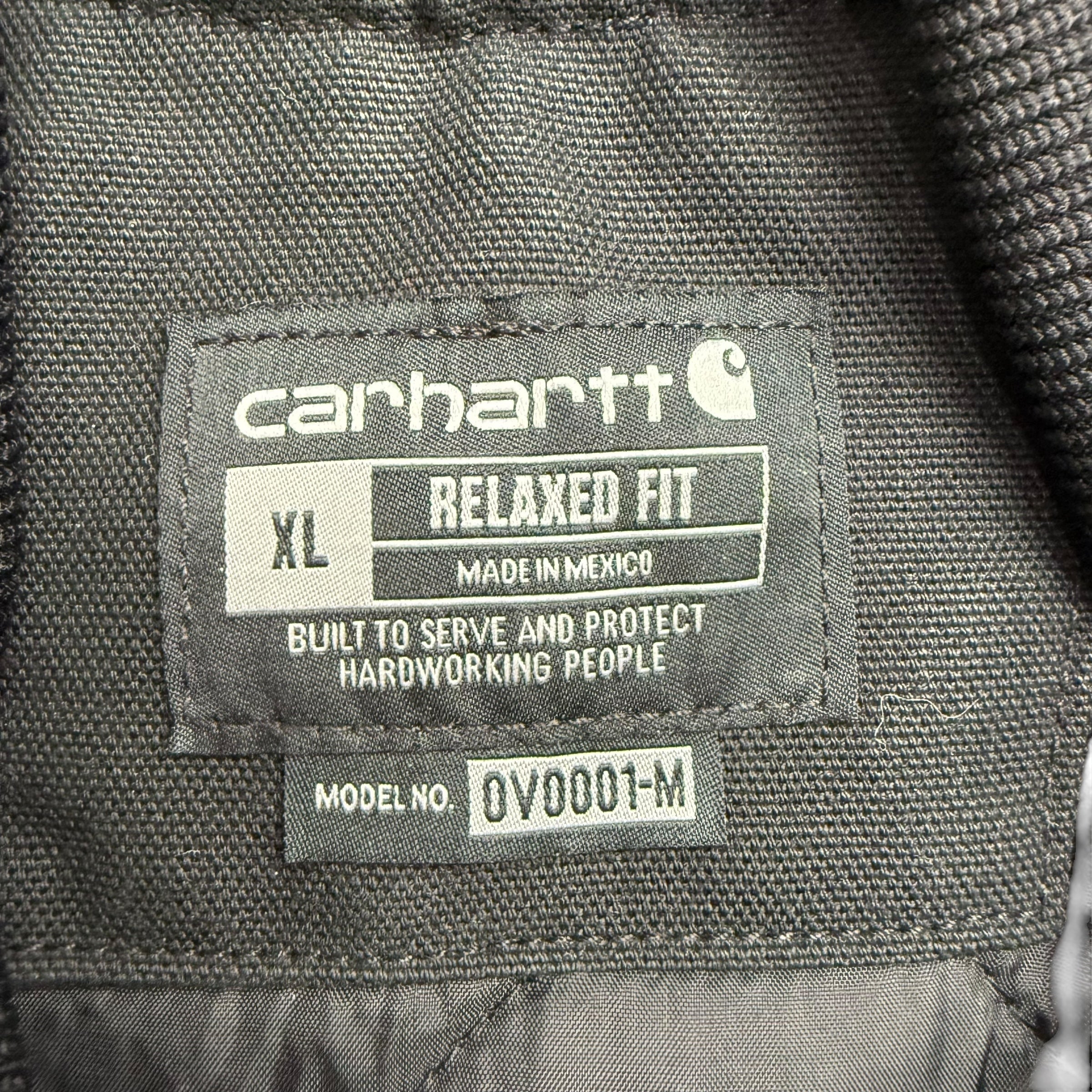 Vintage Carhartt Work Vest Black