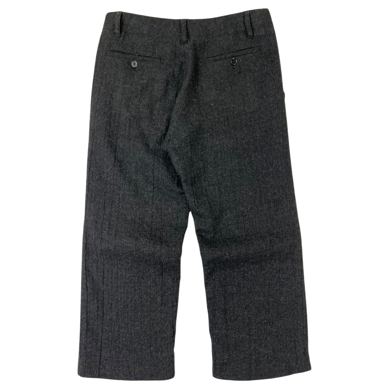(W) Rick Owen’s Wool Trousers Black