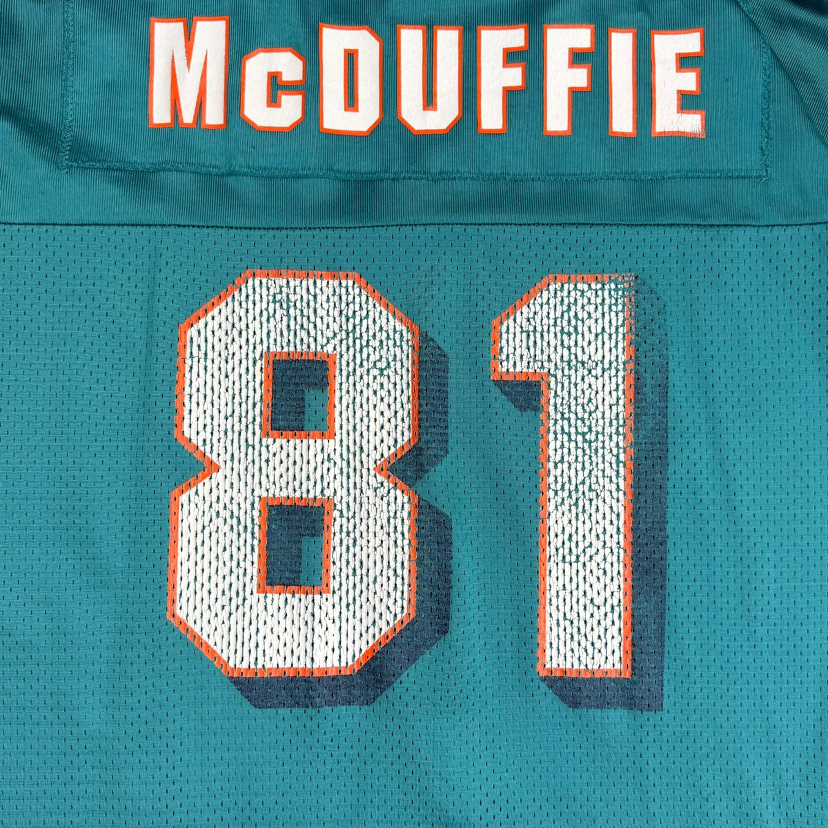 Vintage Champion Miami Dolphins O.J. McDuffie Home Jersey Teal