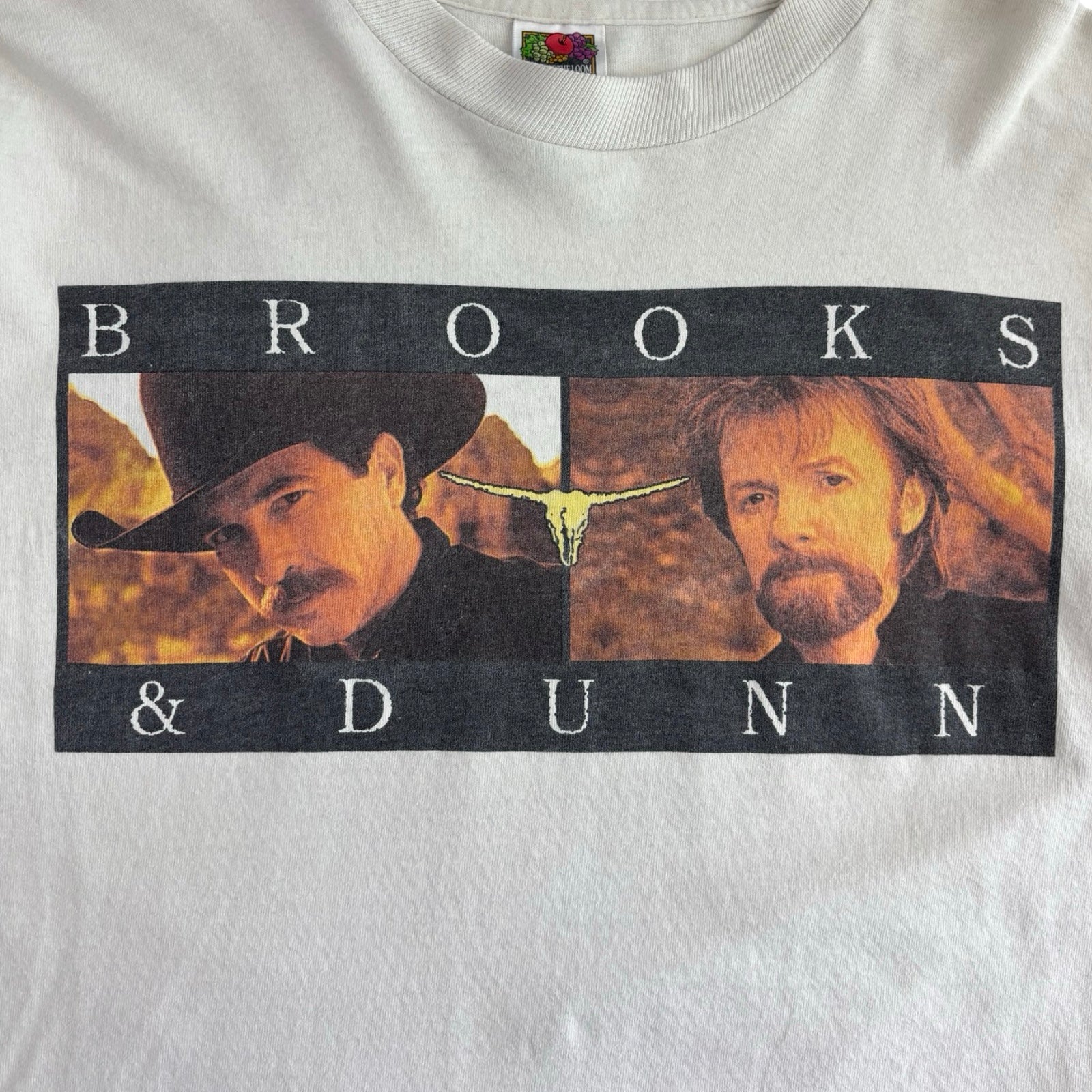 1990s Brooks & Dunn Tour L/S White