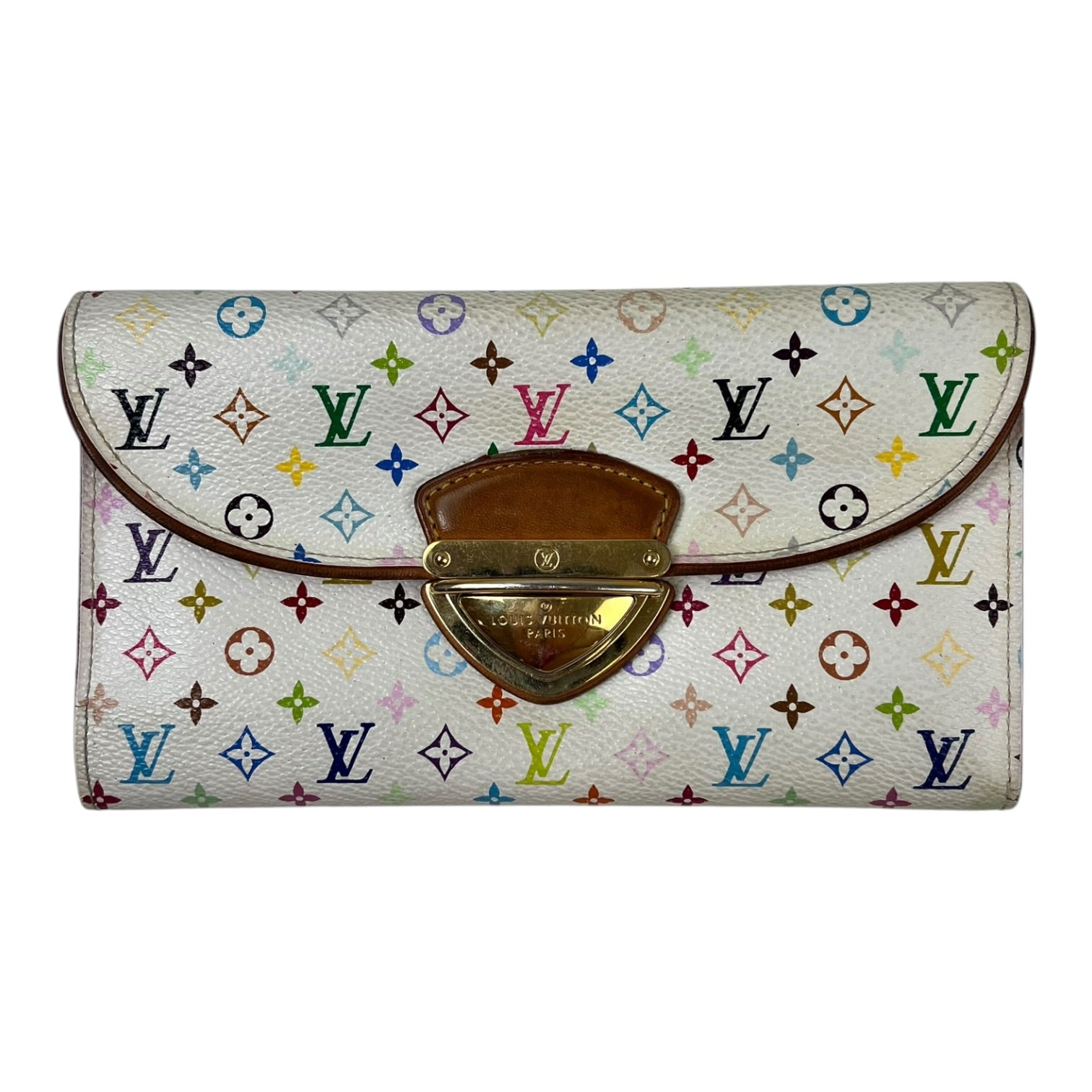 Vintage Louis Vuitton Takashi Murakami's Eugenie Monogram Wallet
