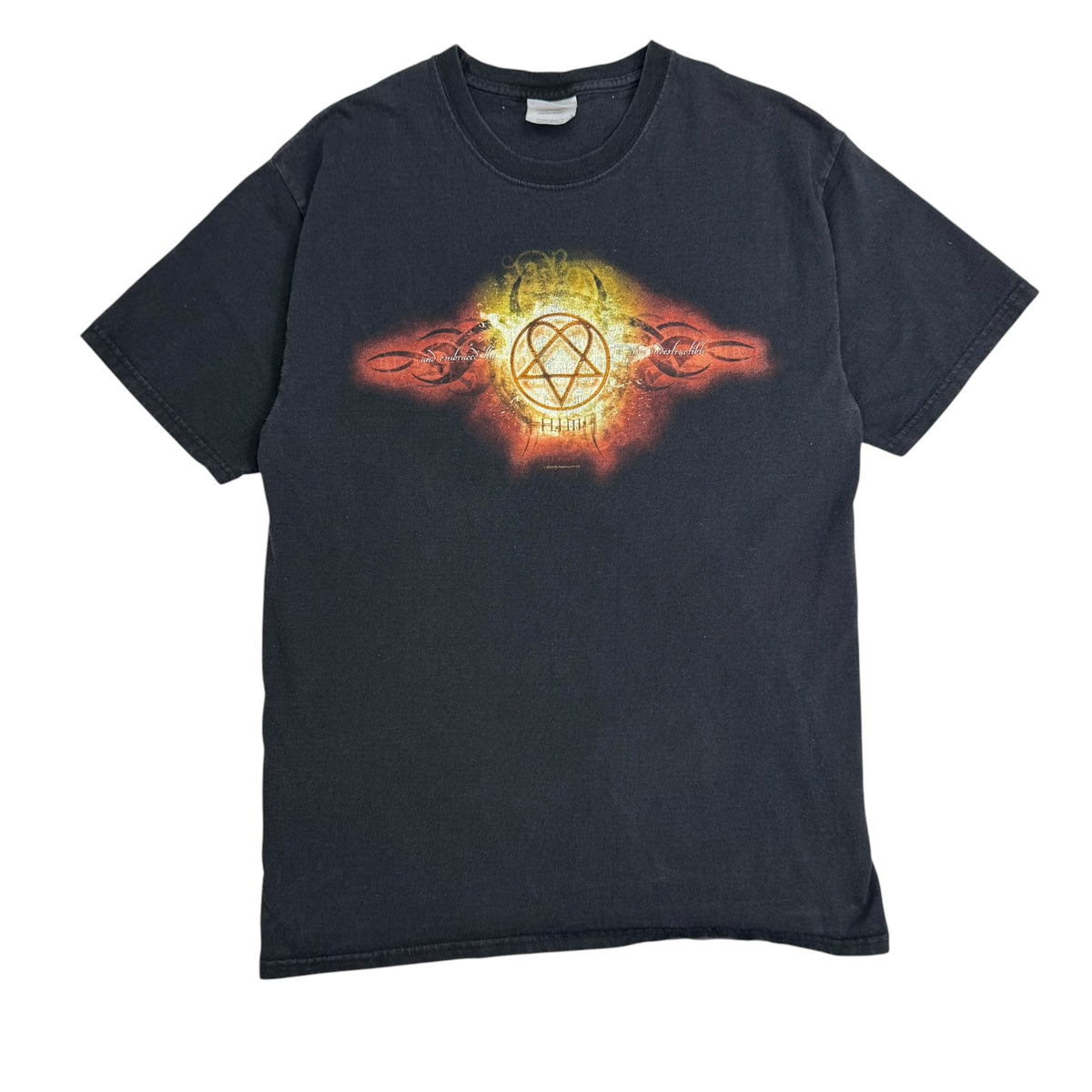 Vintage Him Embrace The Fire Tee Black