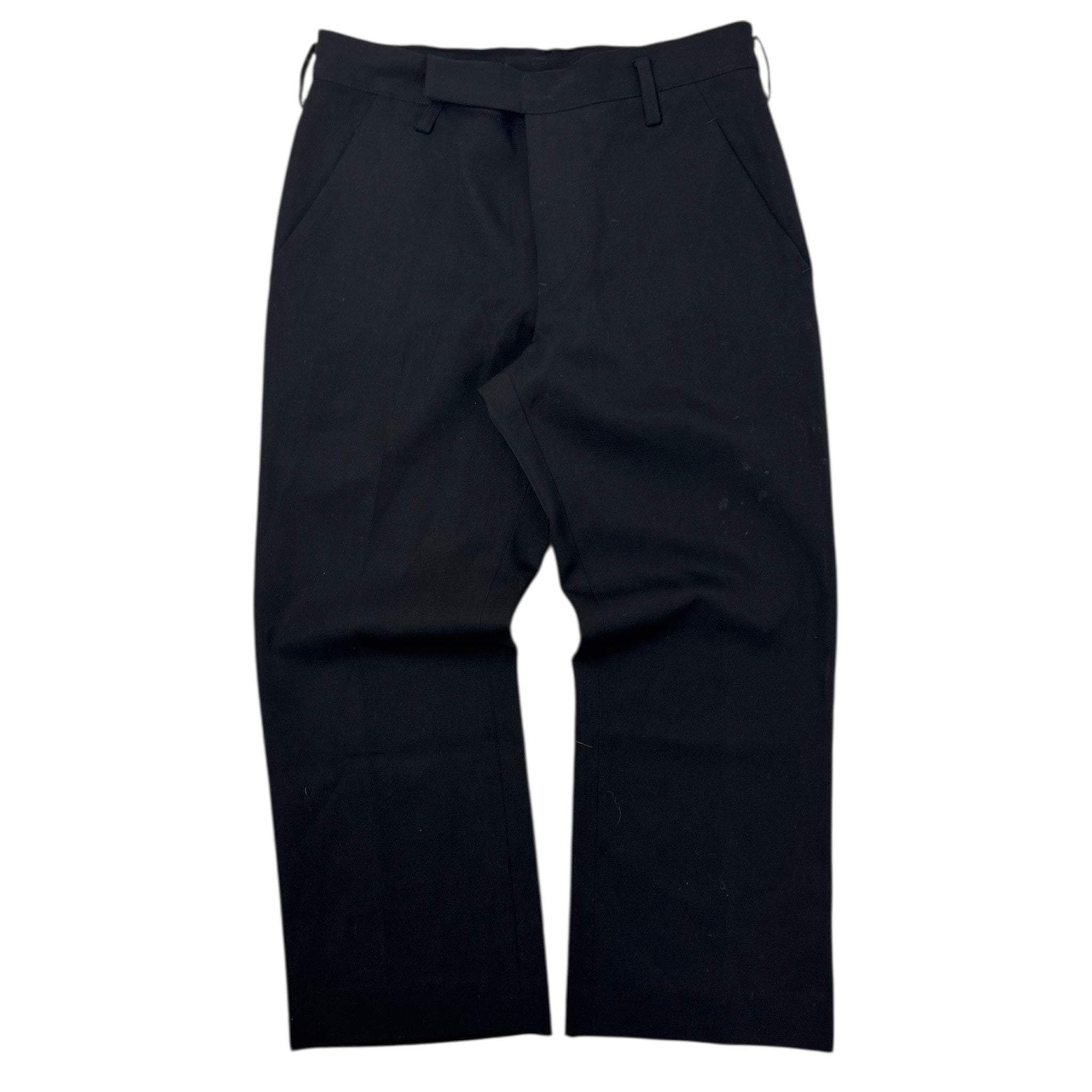 Yohji Yamamoto Y’s Wool Trouser Black
