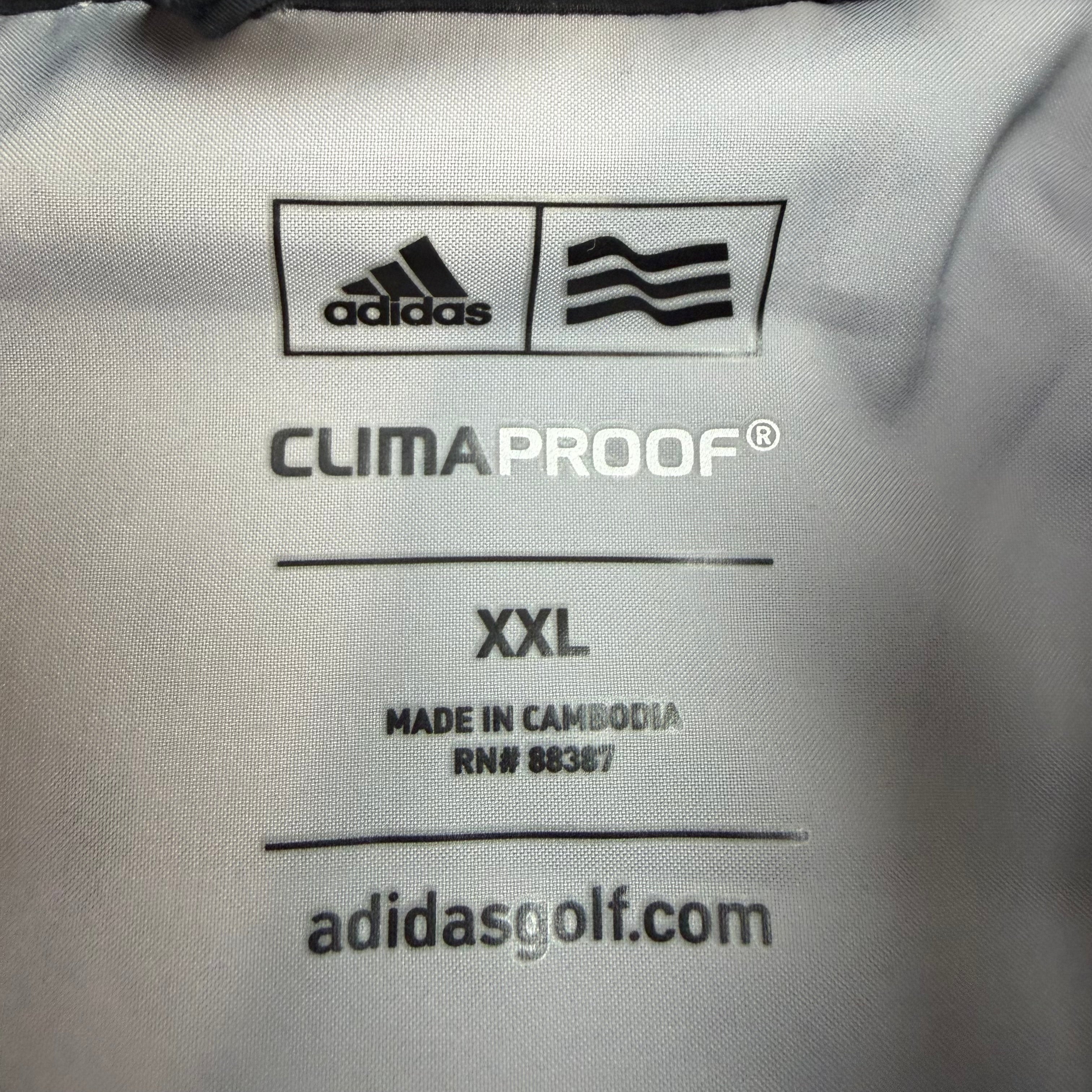 Vintage Adidas Golf U.S. Open Congressional Cumaproof Windbreaker Grey