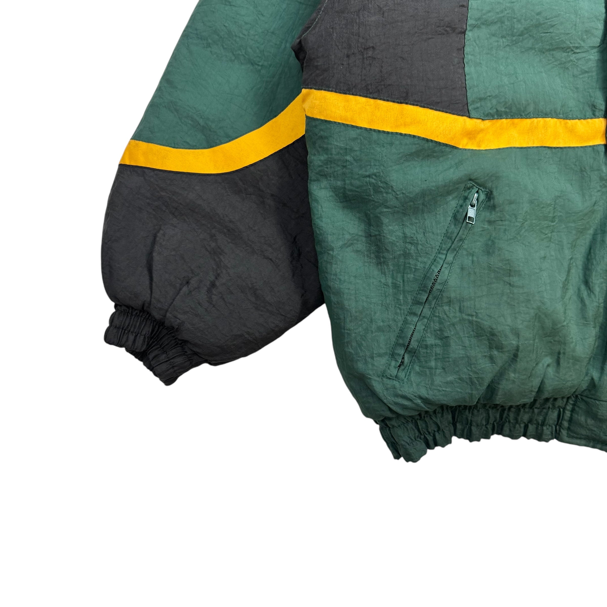 Vintage Logo Athletics Green Bay Packers Jacket Green/Yellow