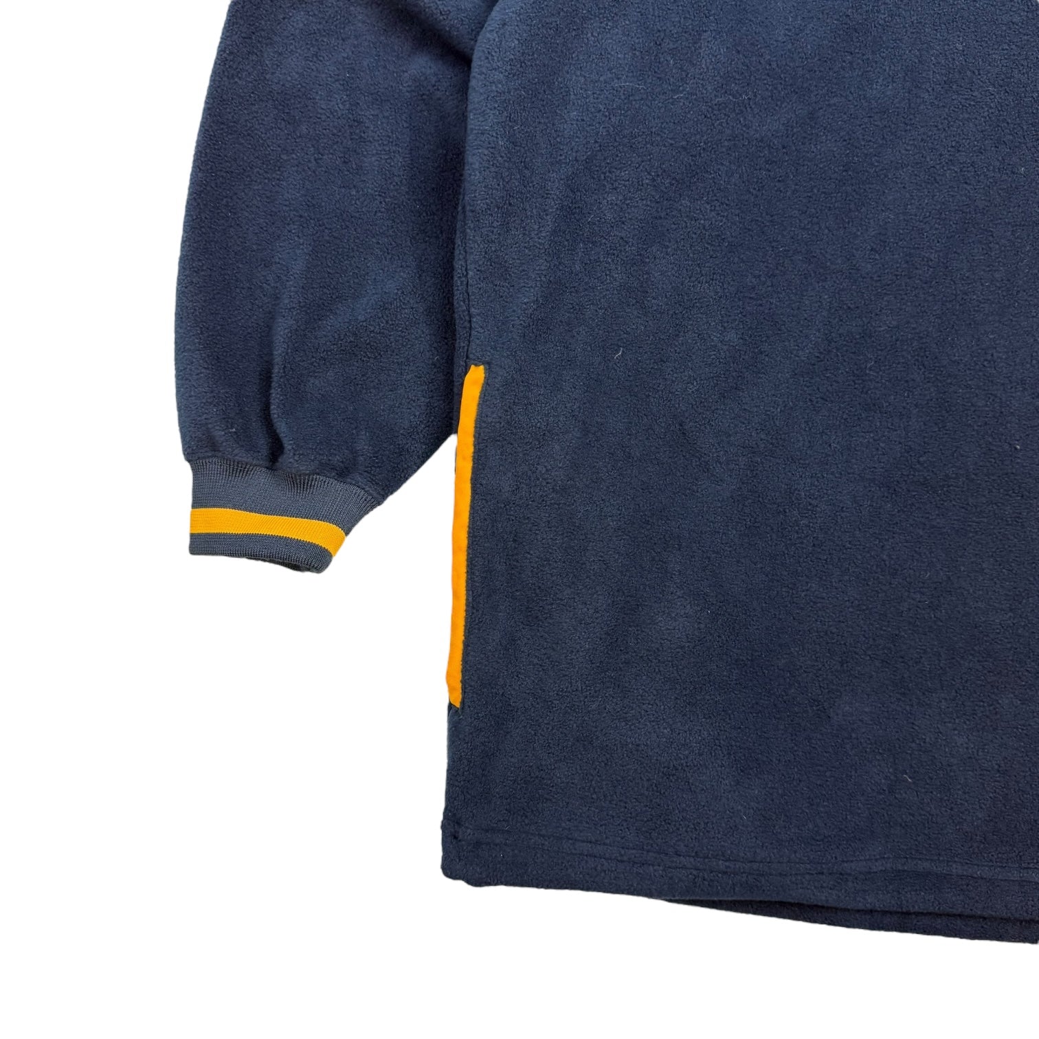Vintage St Louis Blues Quarter Zip Sweater Blue/Yellow