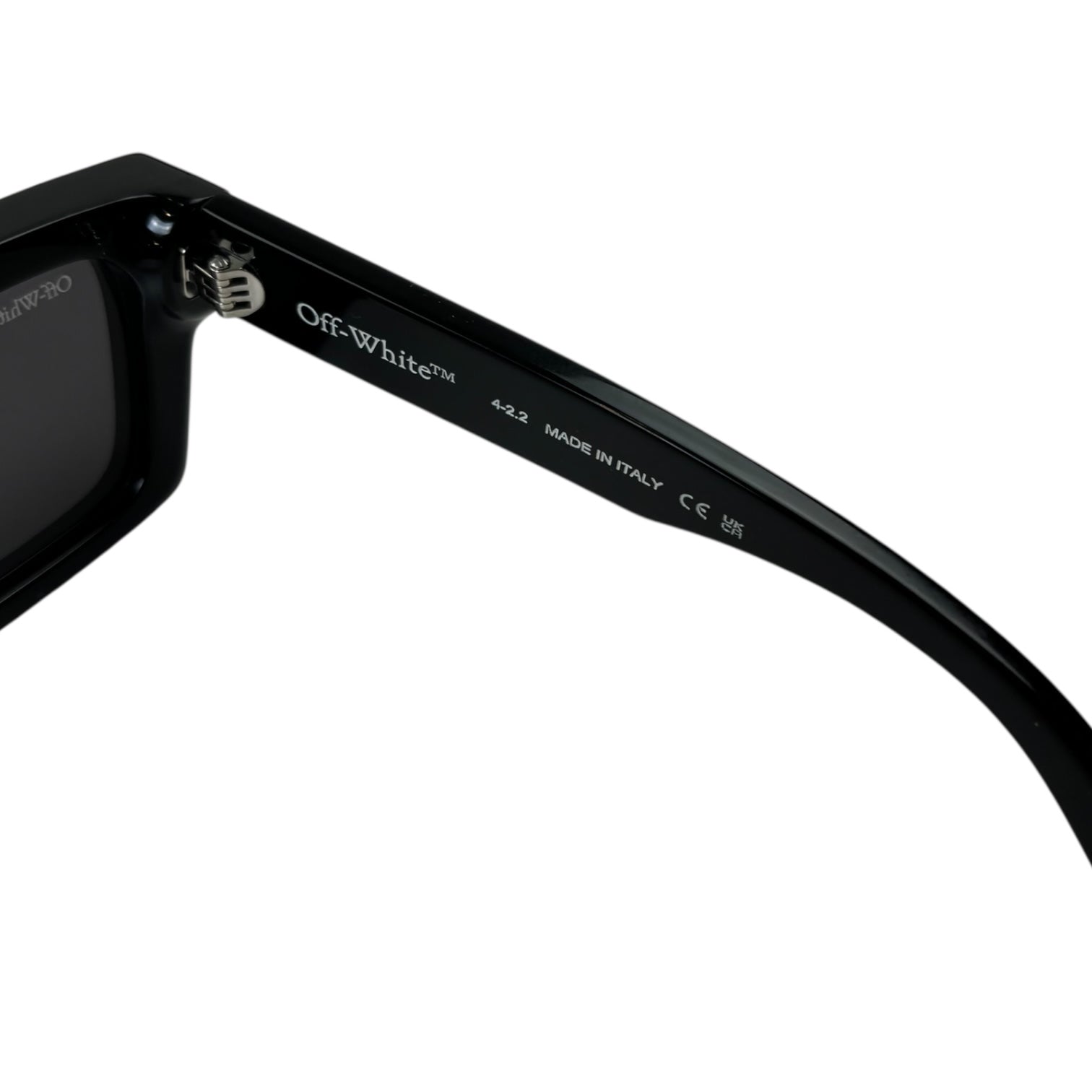 Off-White Virgil Rectangular Sunglasses Black