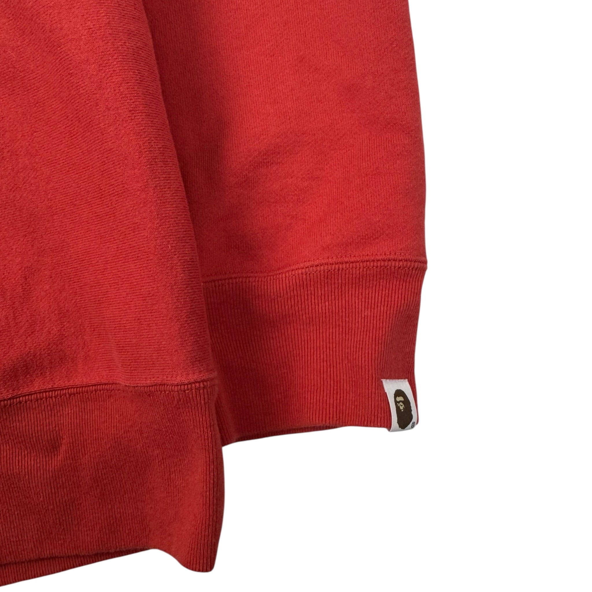 A Bathing Ape Hoodie Red