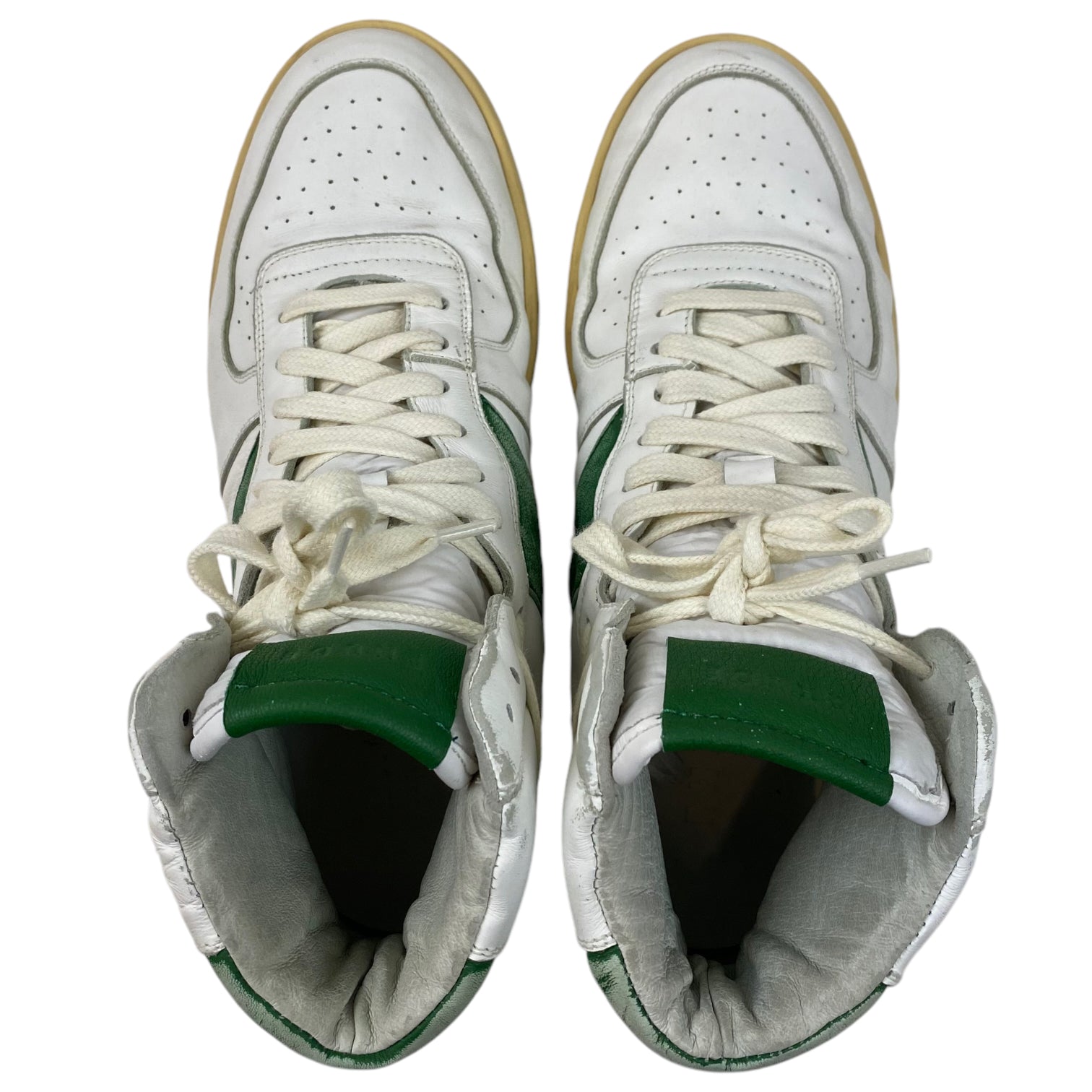 Rhude Rhecess Sky Hi White/Green (Used)