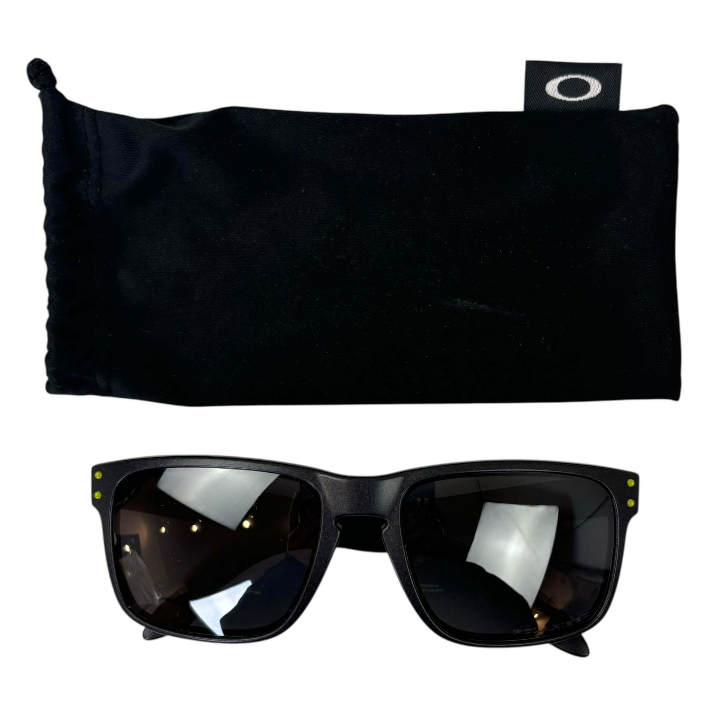 Oakley Holbrook Polarized Sunglasses Black