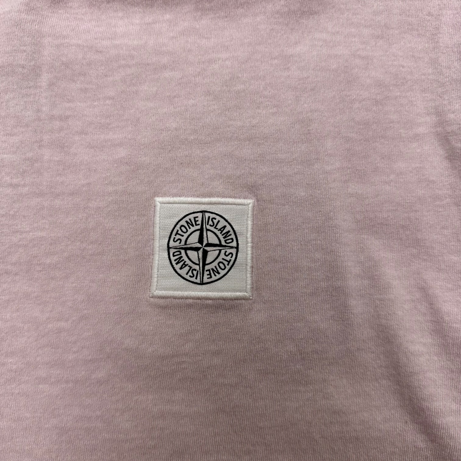 Stone Island Fissato Dye Tee Pink