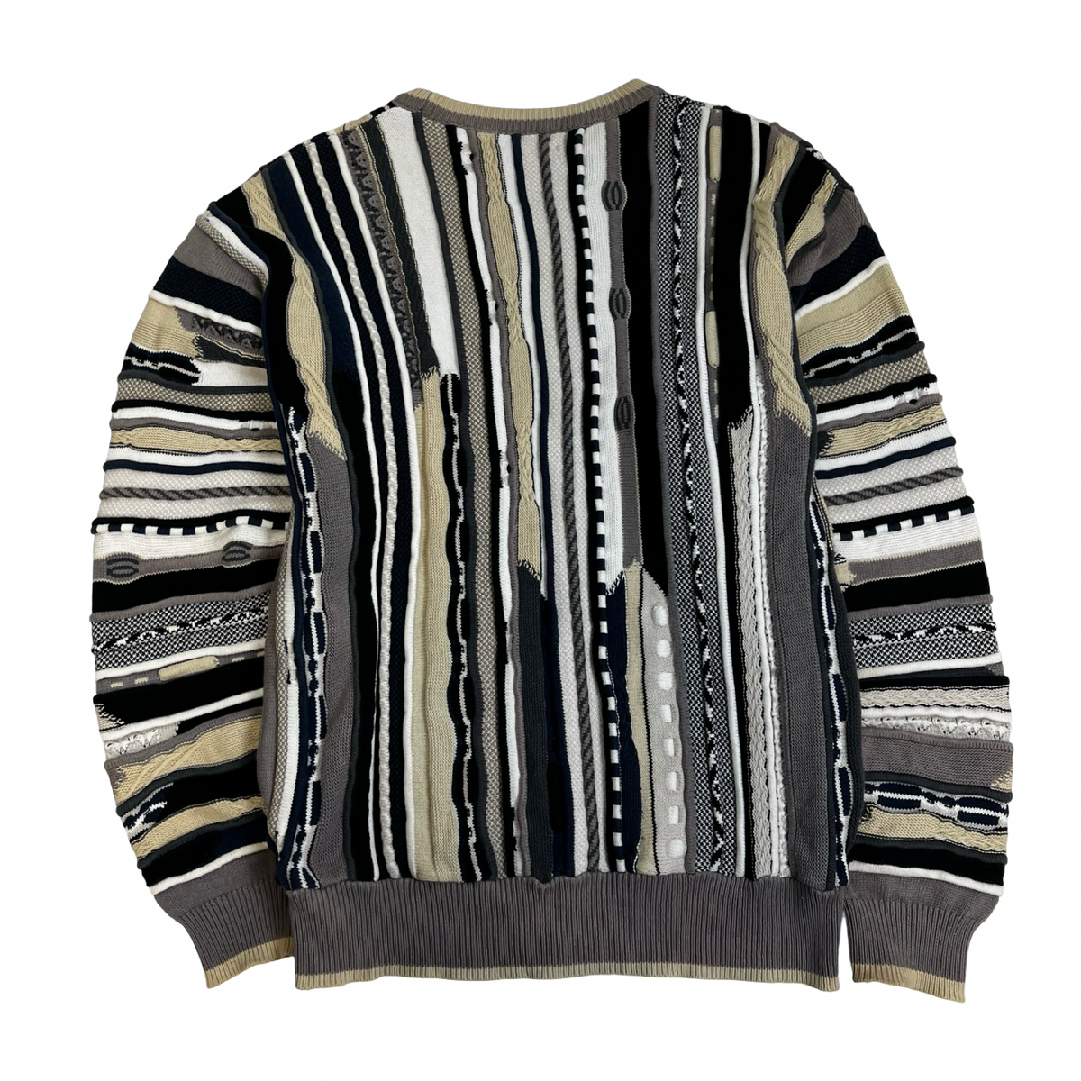 Vintage Mac Divots 3D Textured Crewneck Sweater